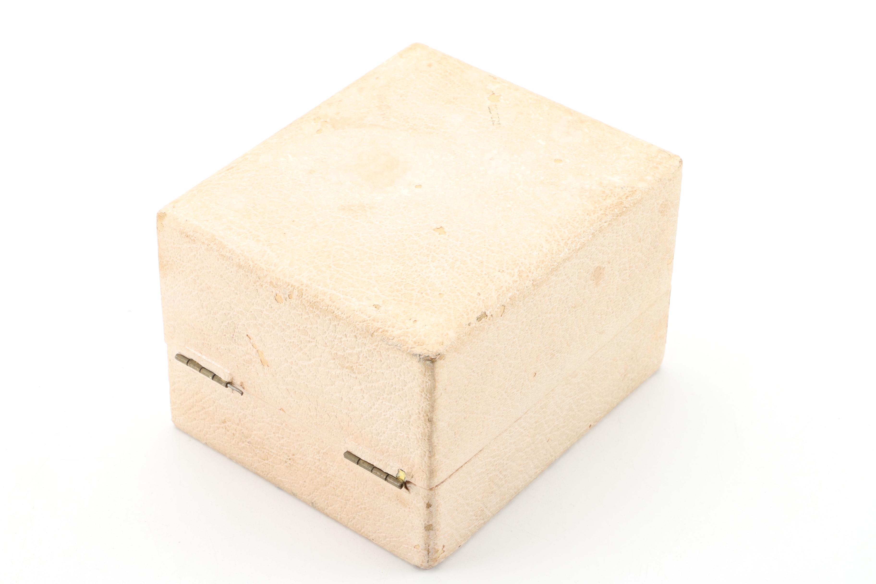 Vintage German Silver Plate Musical Christening Cup