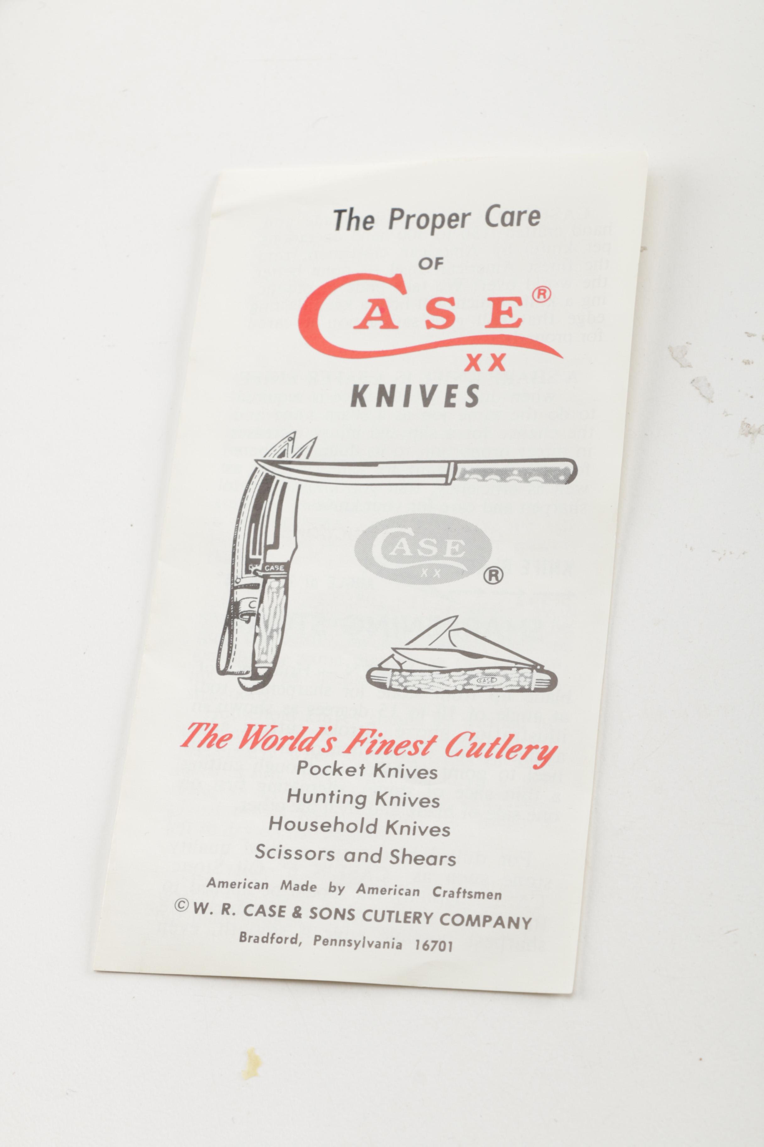 Case XX Antler-Handled Small Game Knife