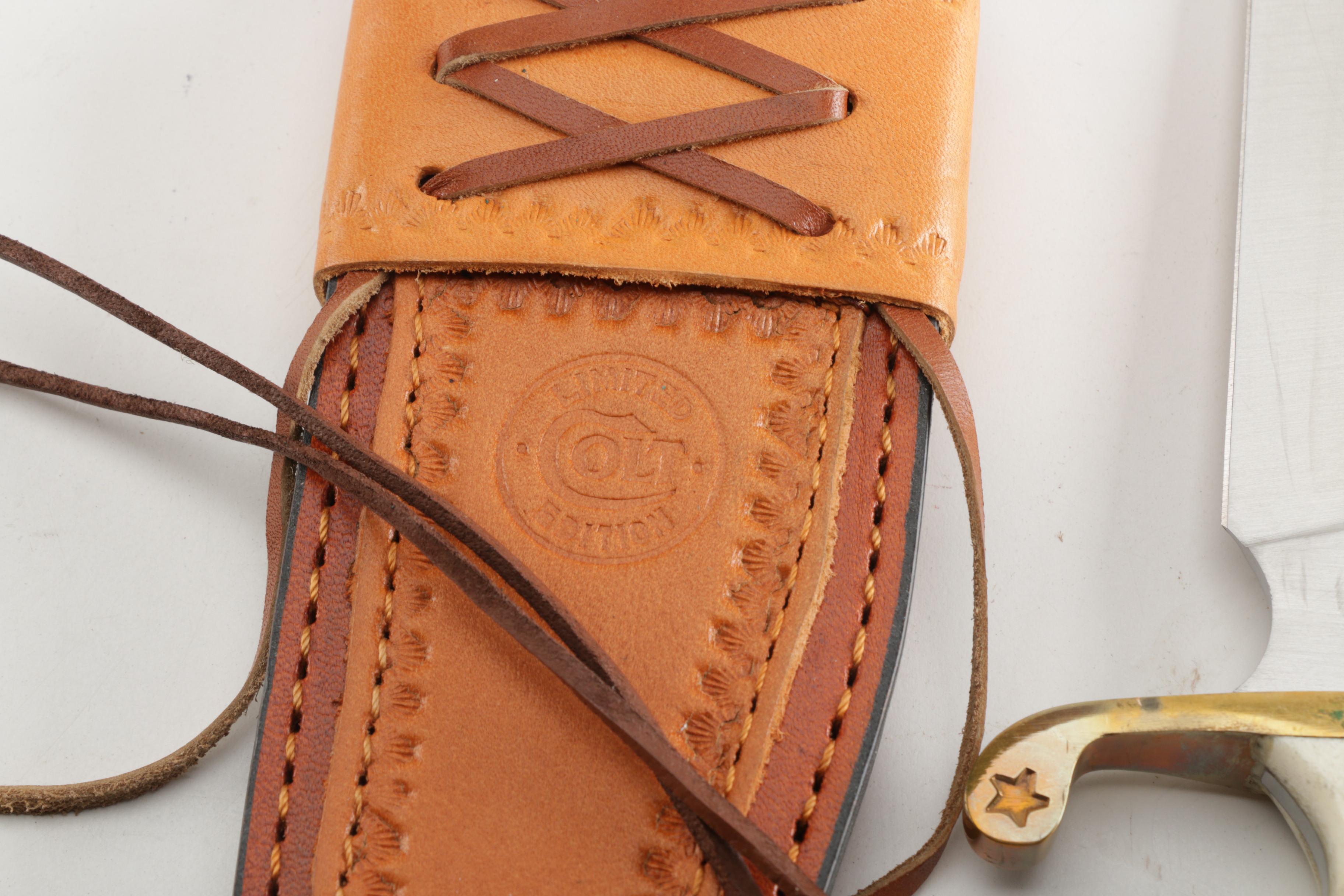 Colt Limited Edition Antler-Handled Bowie Knife