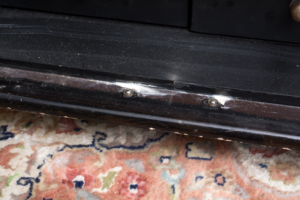 Asian Style Lacquered Cabinet