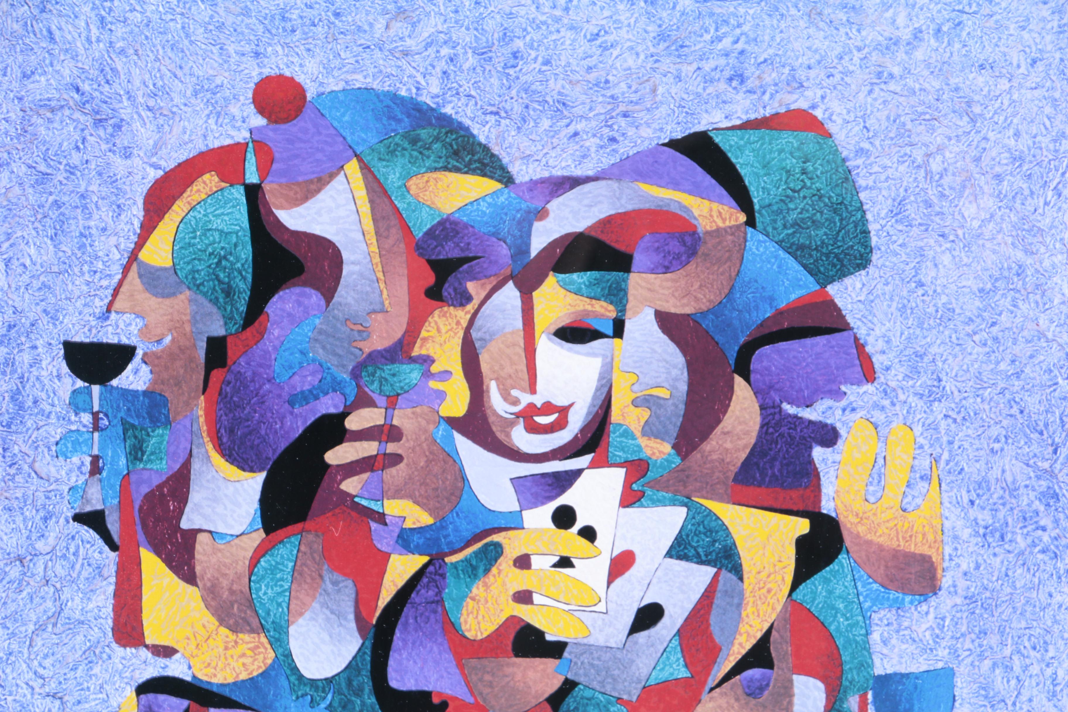 Reproduction Print on Paper After Anatol Krasnyansky "To Be or Not to Be"