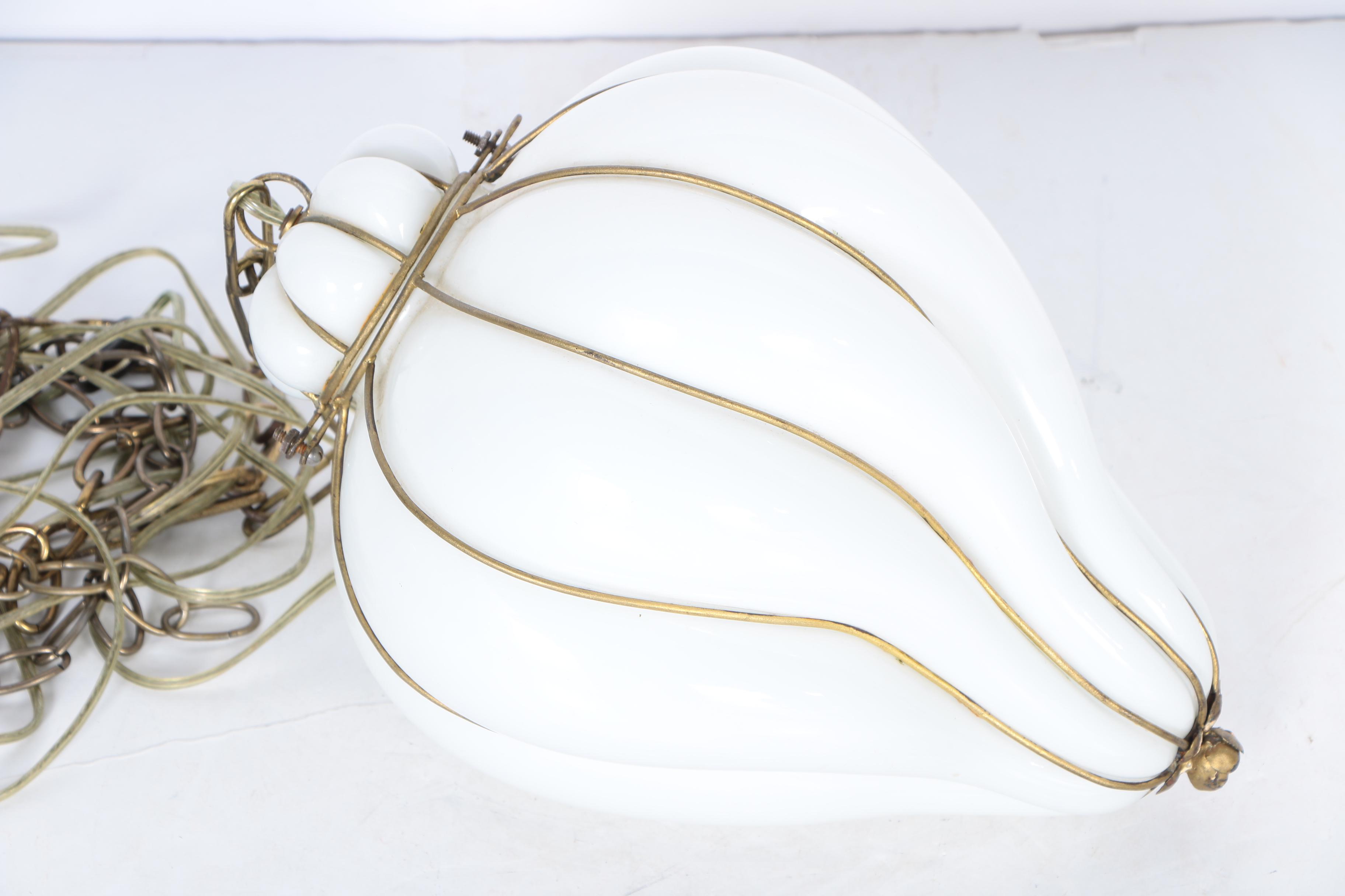 Glass Ceiling Pendant Light