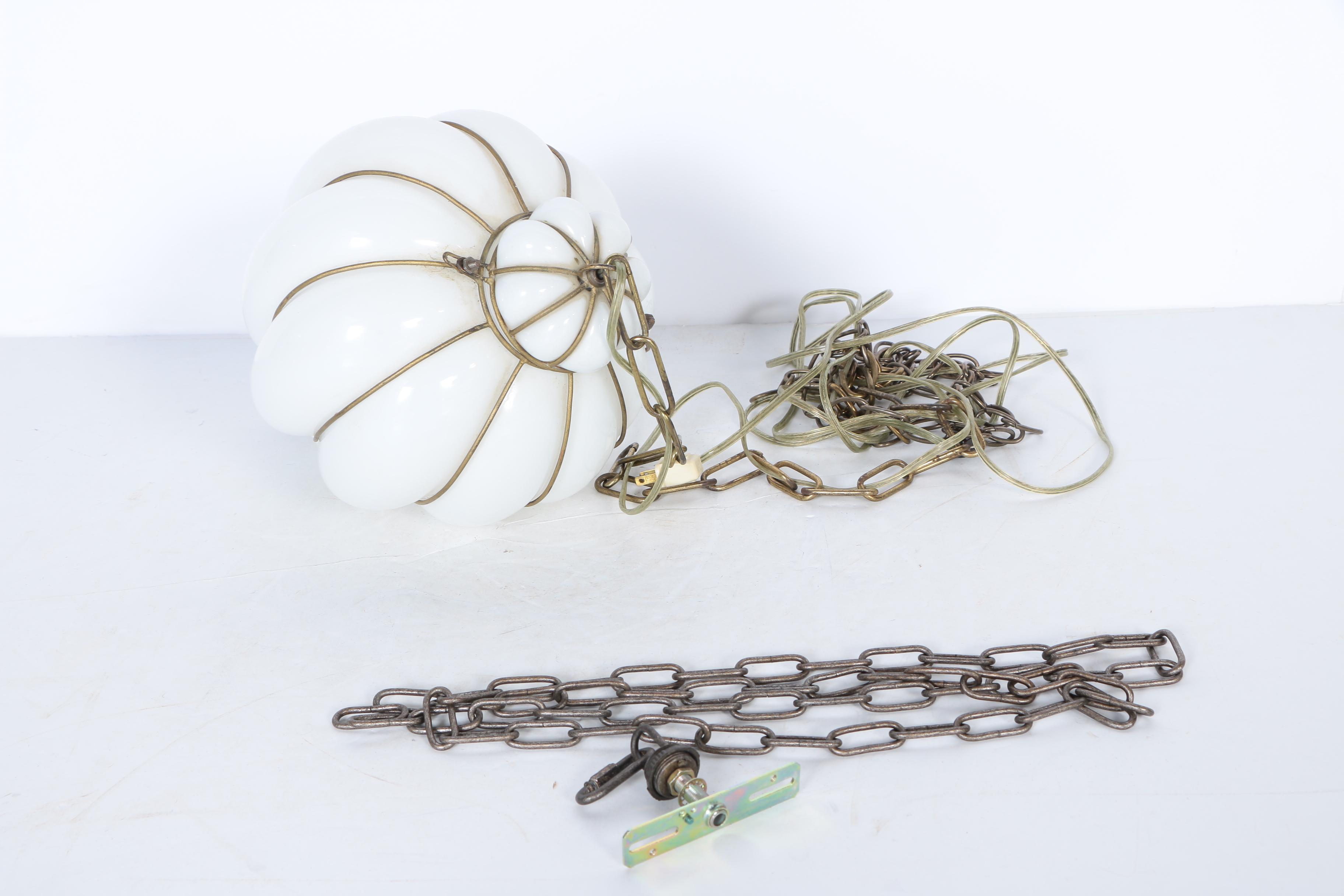 Glass Ceiling Pendant Light