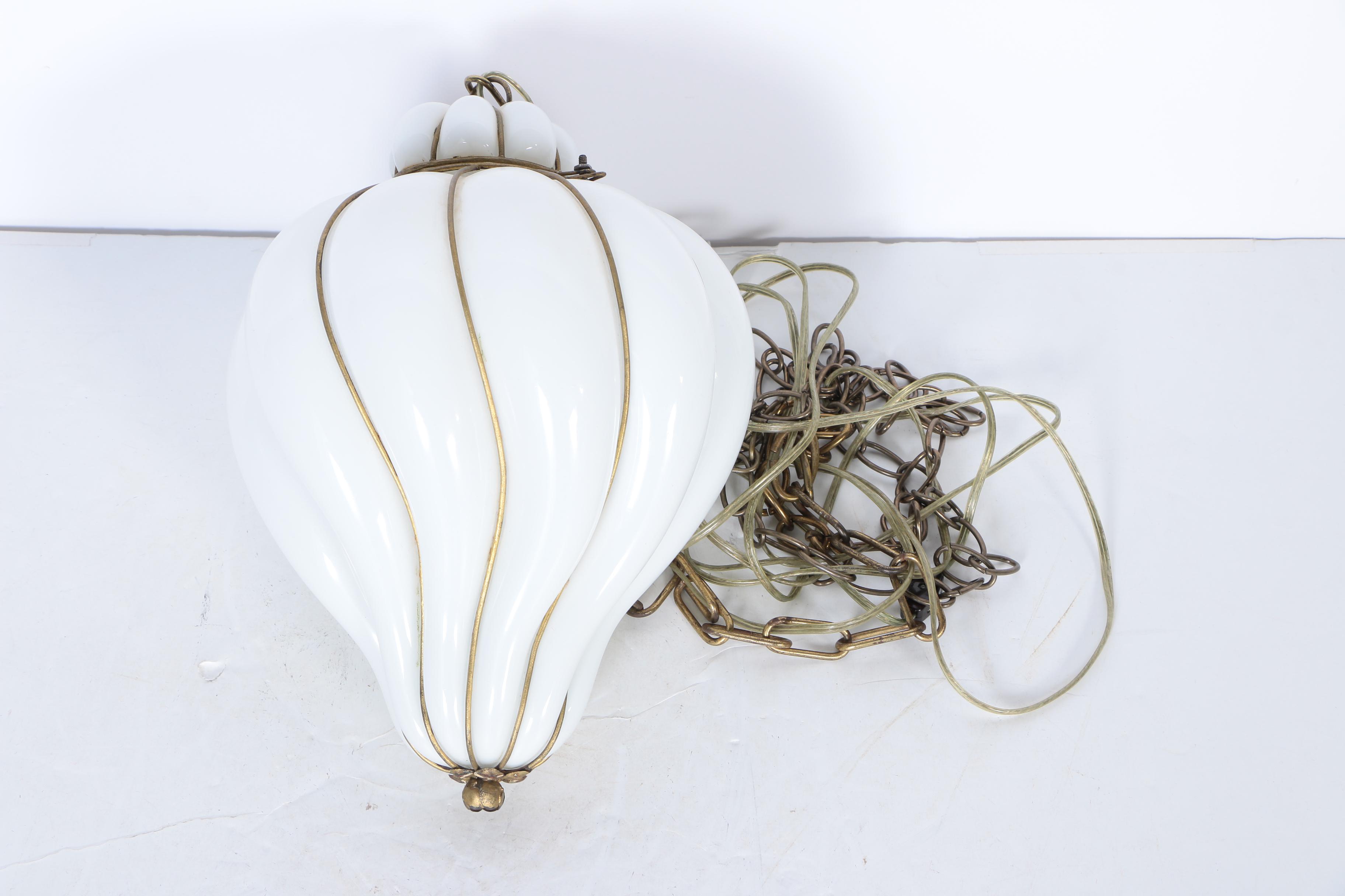 Glass Ceiling Pendant Light