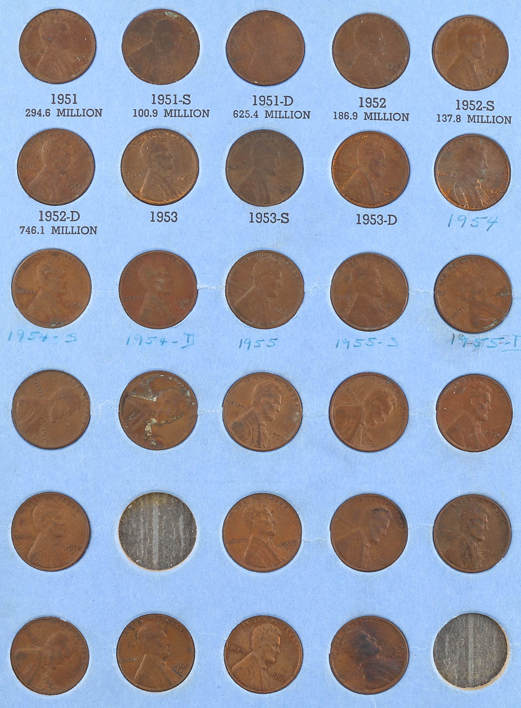 Lincoln Head Cent Collection
