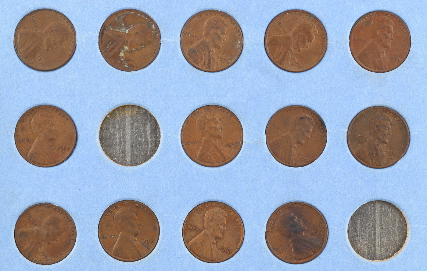 Lincoln Head Cent Collection