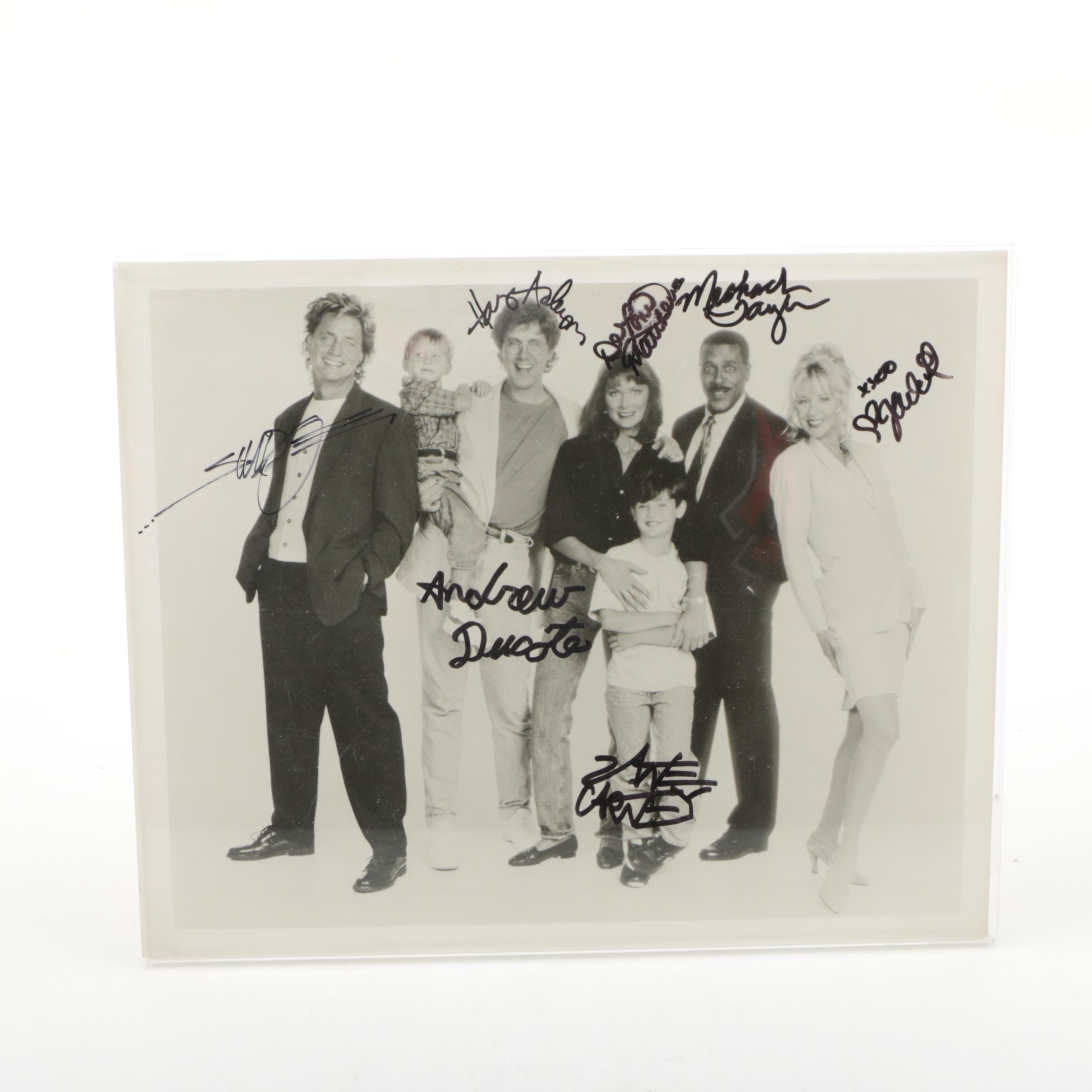 Autographed Photographs of 1990's Television Stars Including Cast of "Frasier"