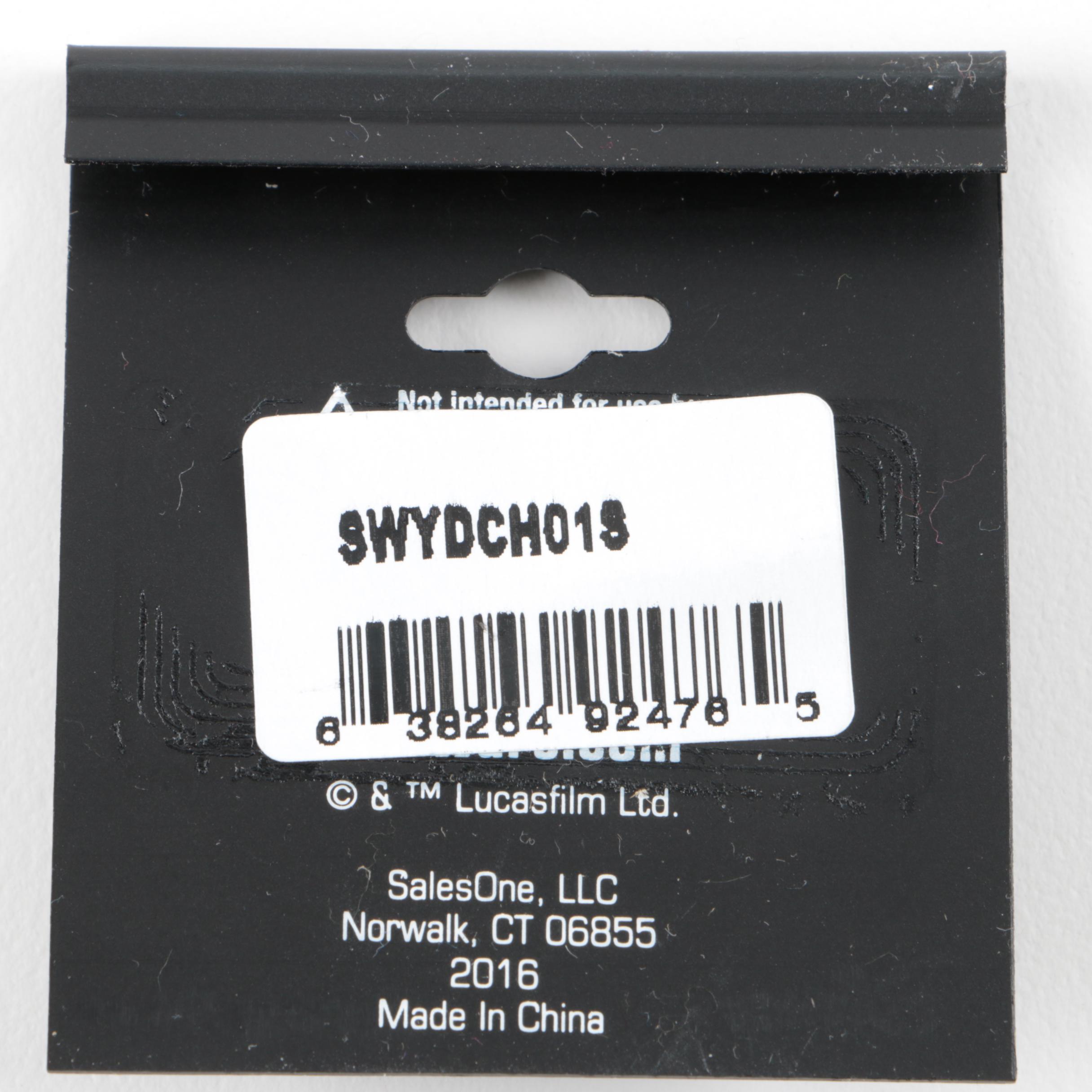 Star Wars Sterling Silver Jewelry Including Yoda, R2-D2 and BB-8