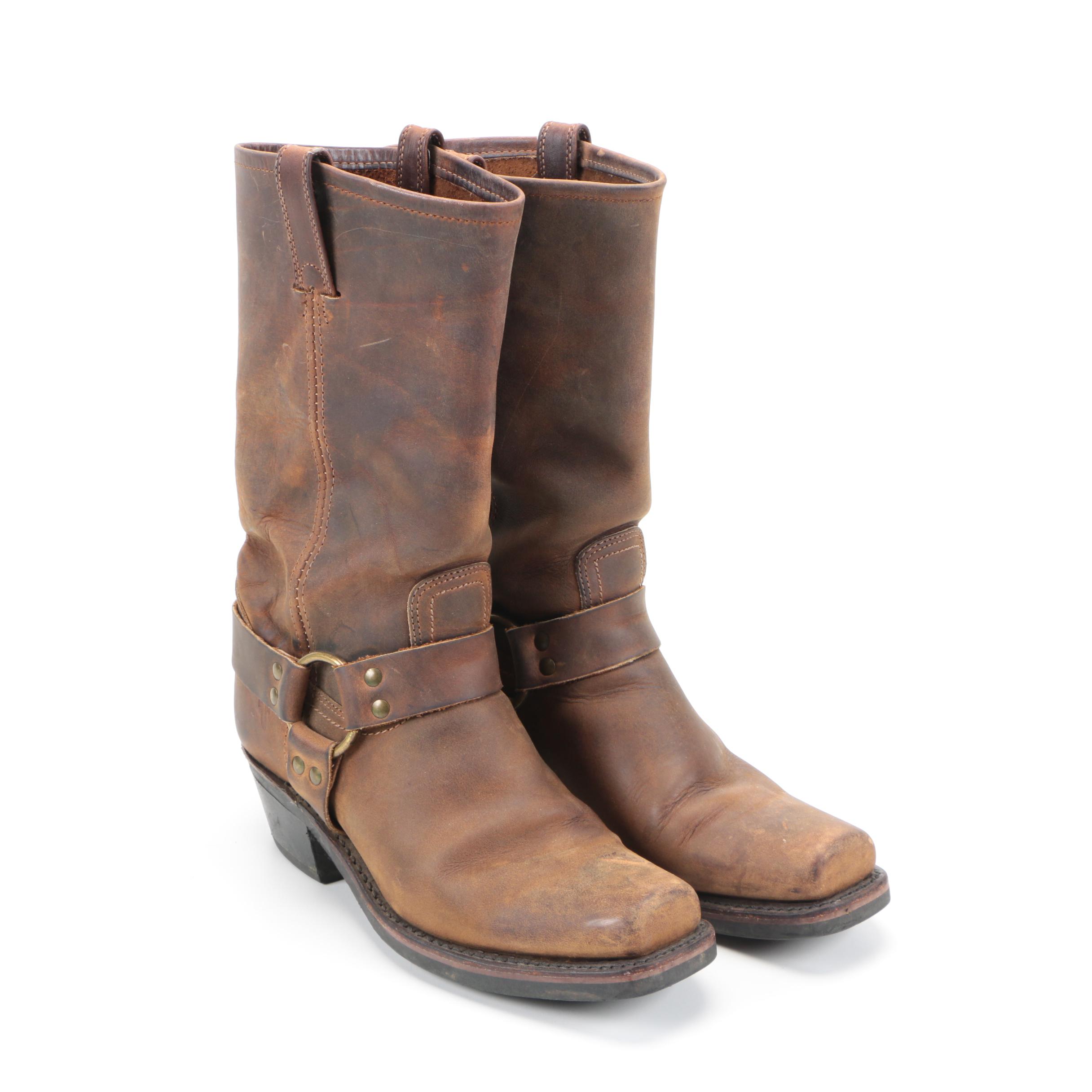 Frye Harness Leather Boots