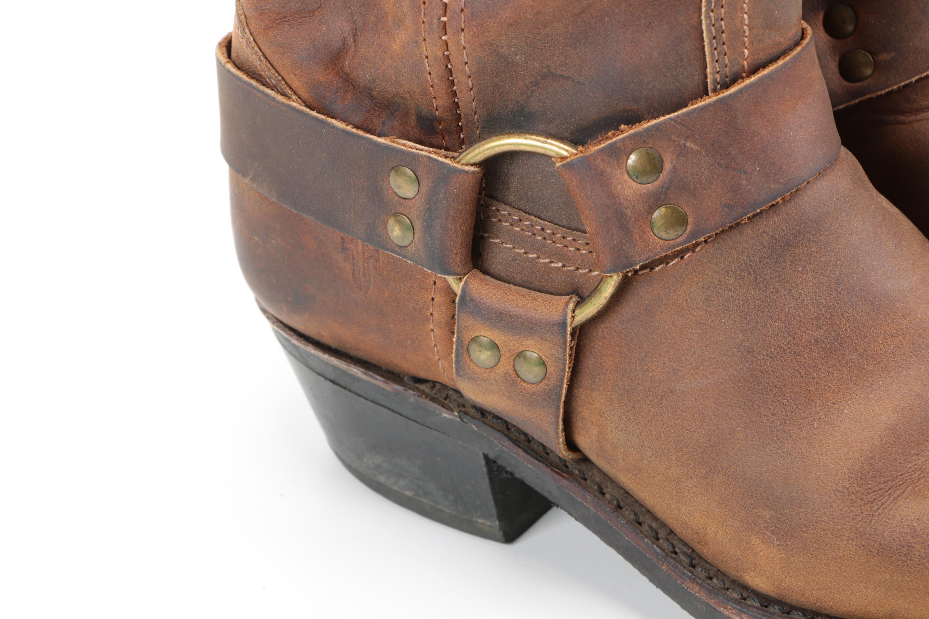 Frye Harness Leather Boots