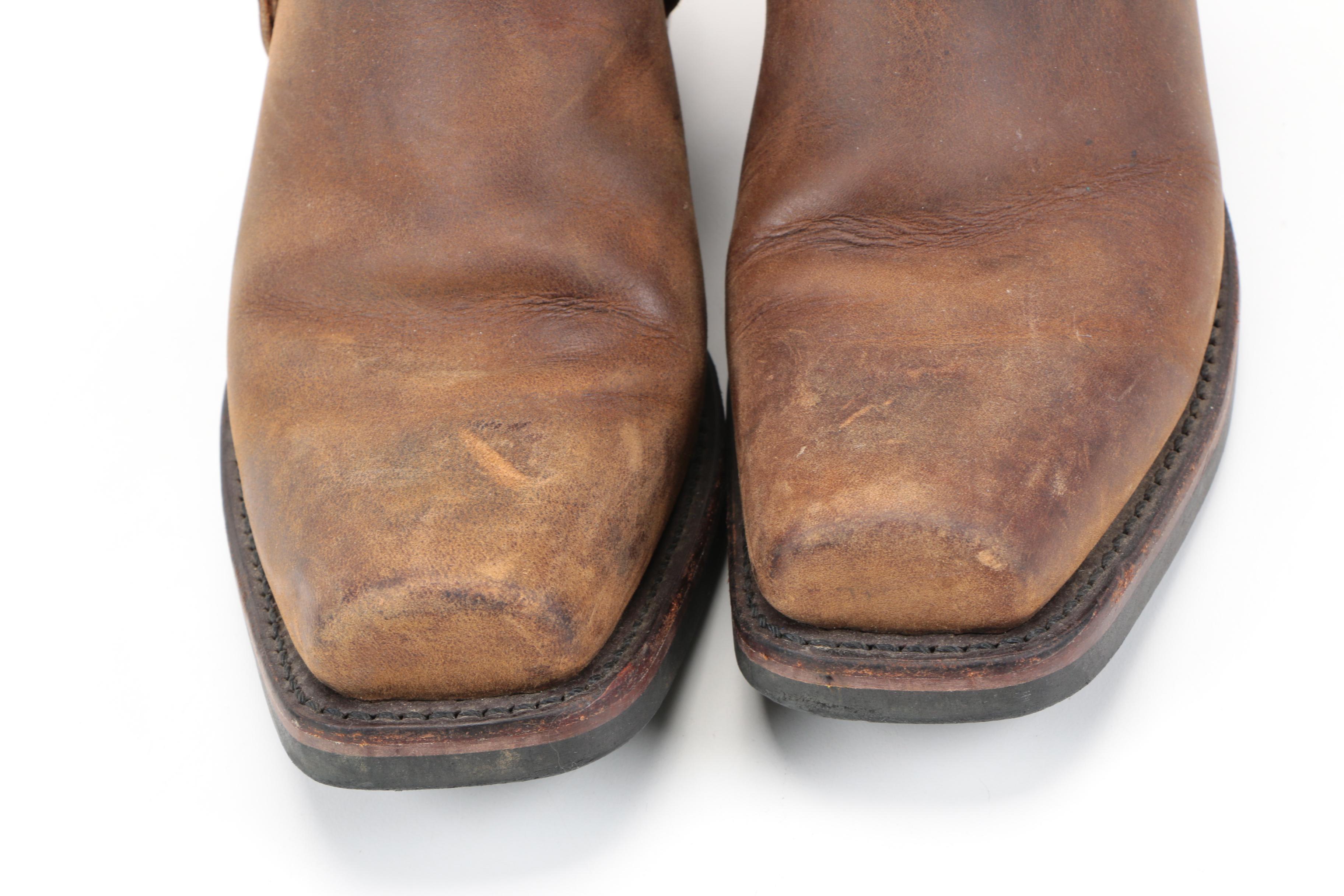 Frye Harness Leather Boots