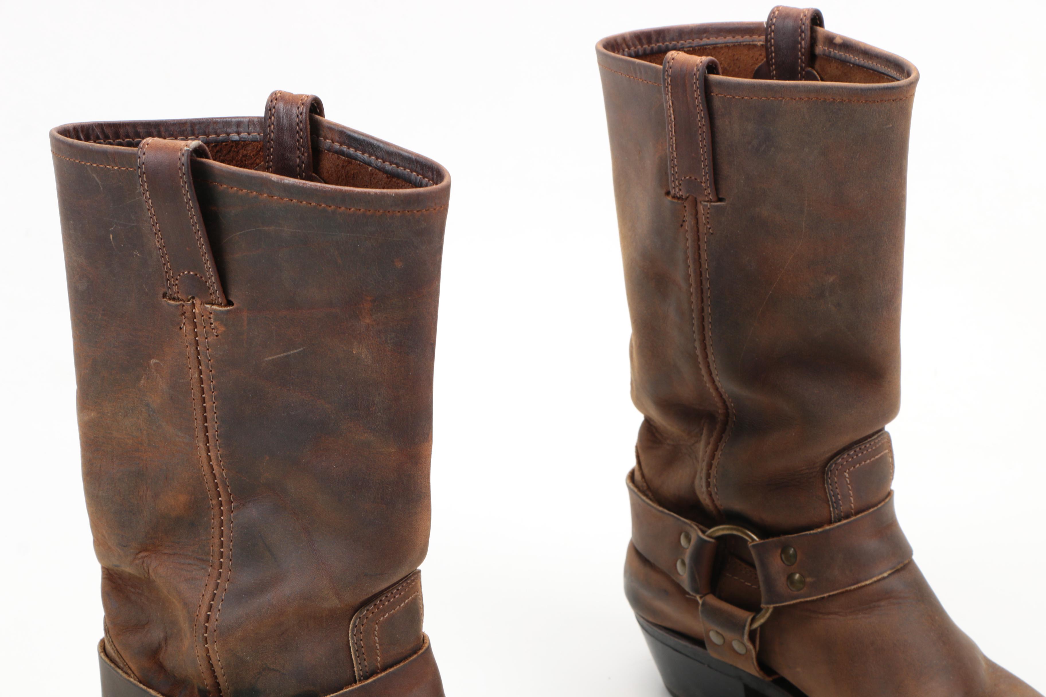 Frye Harness Leather Boots