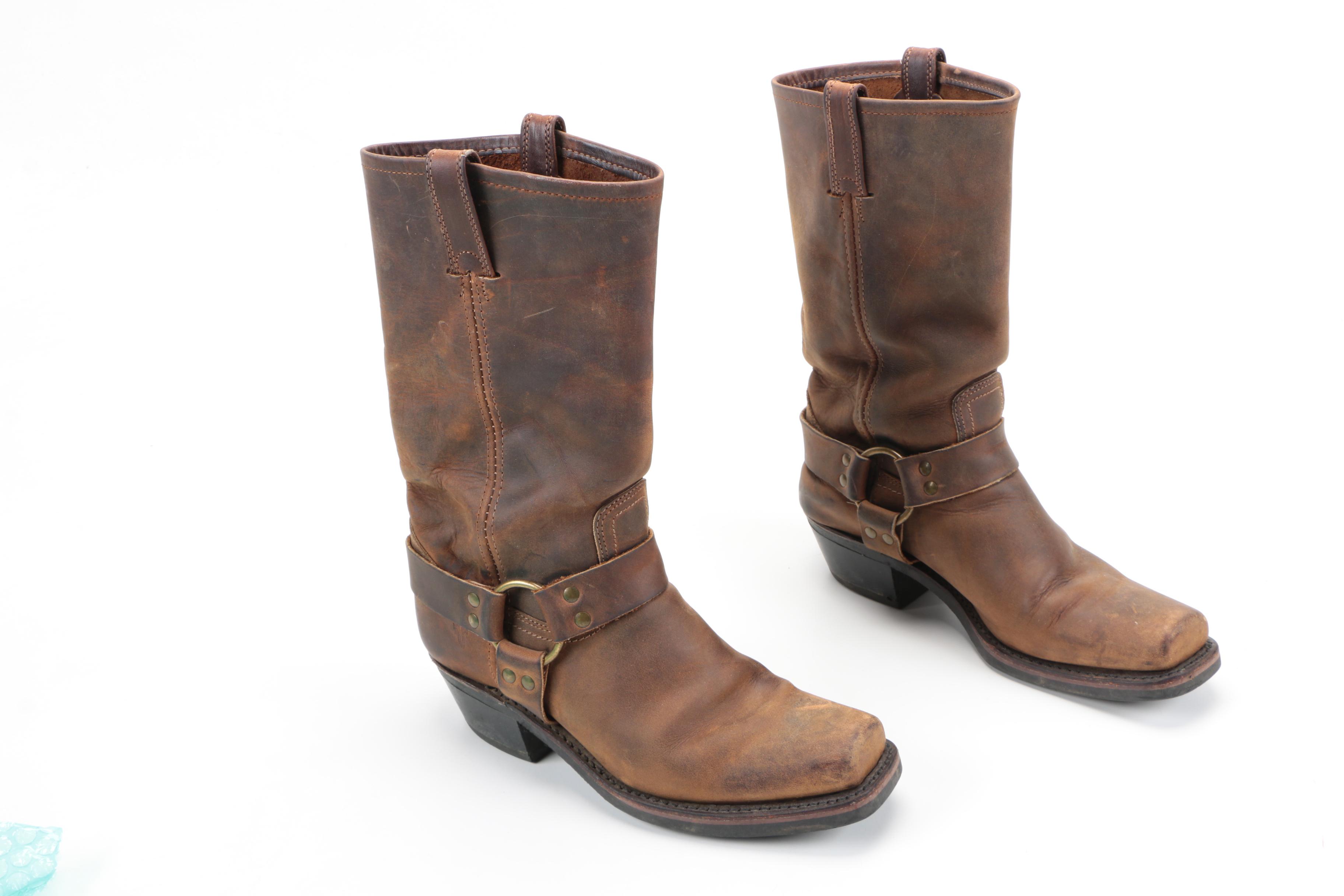 Frye Harness Leather Boots