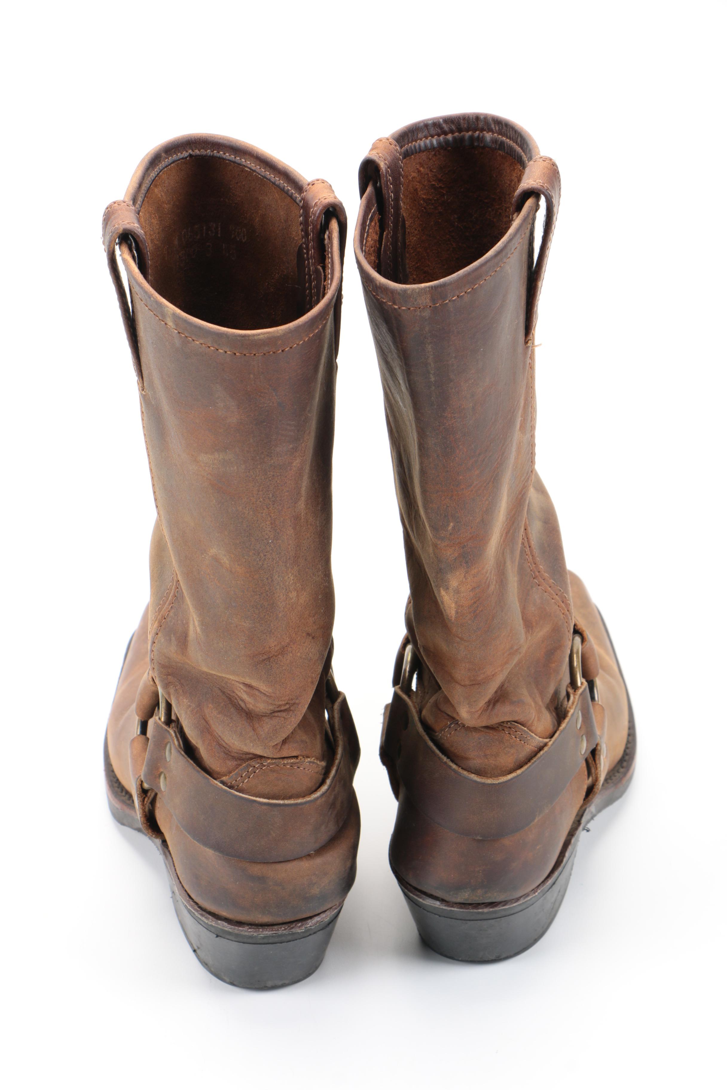 Frye Harness Leather Boots