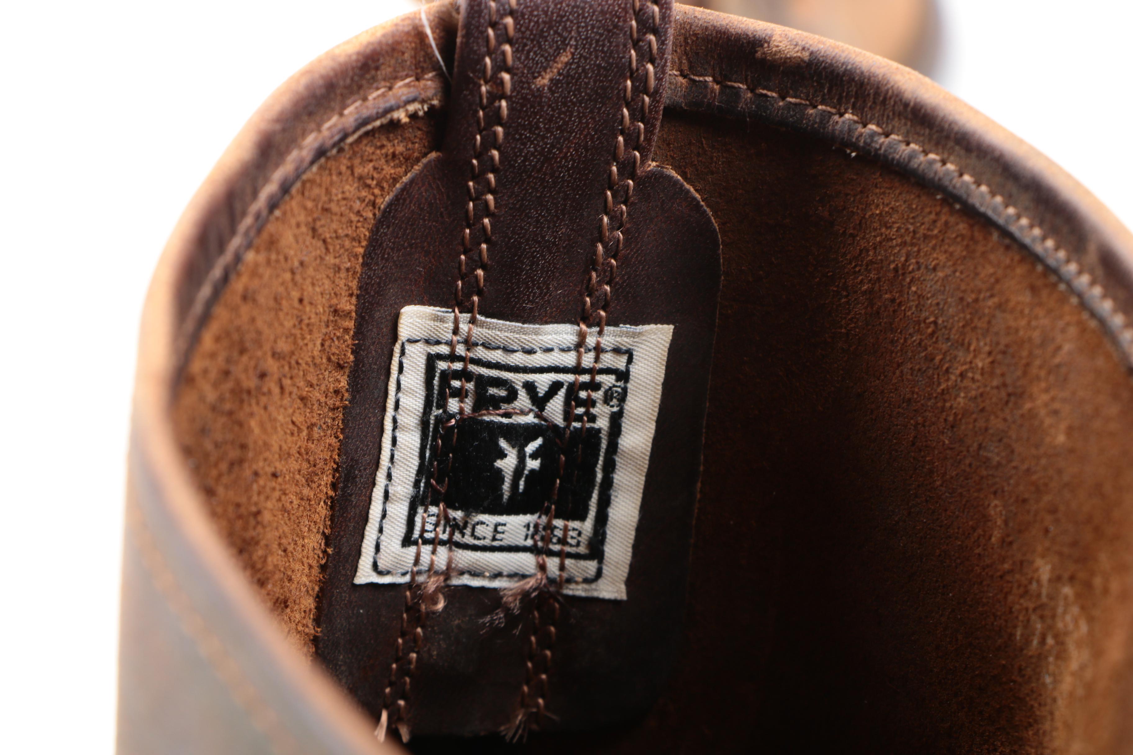 Frye Harness Leather Boots