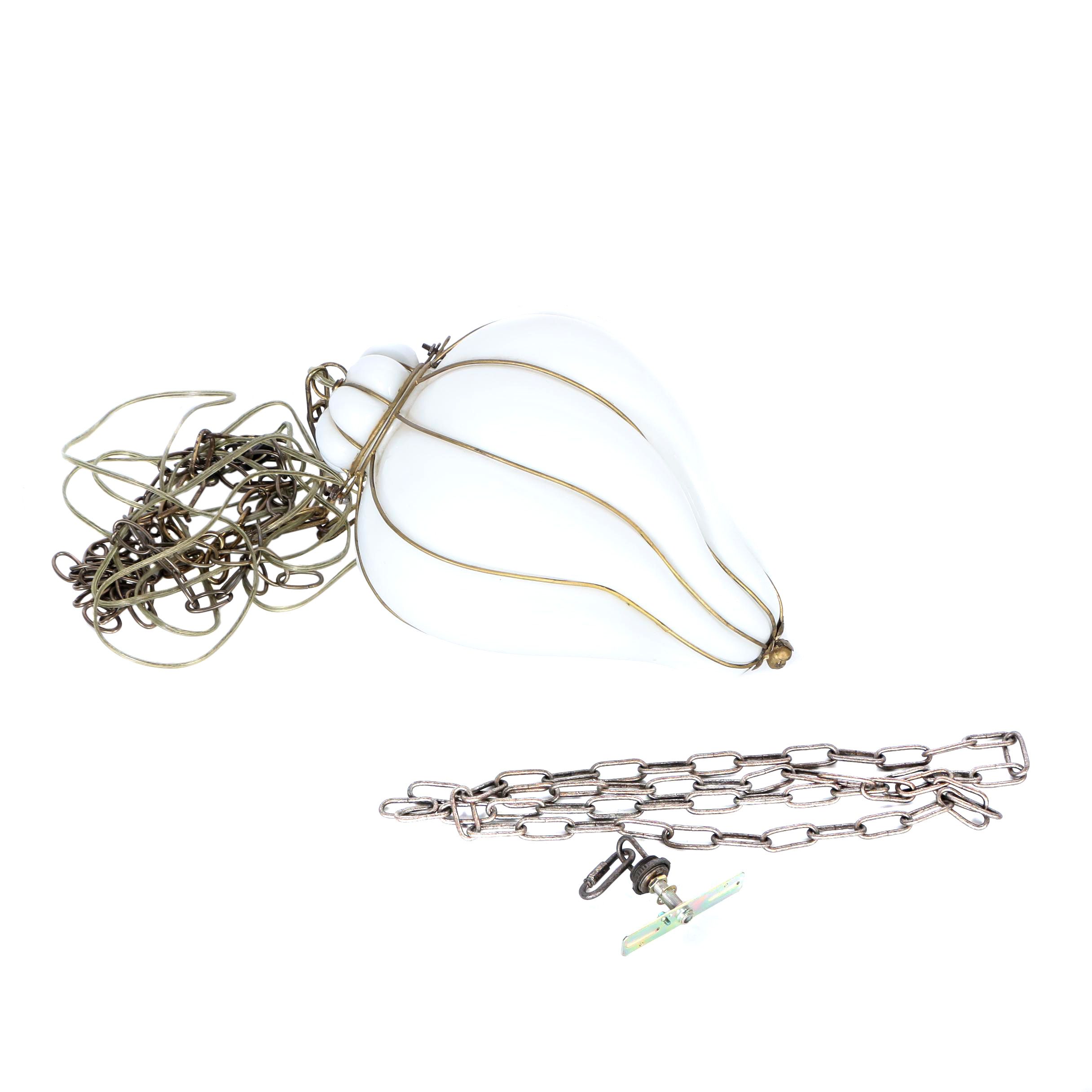 Glass Ceiling Pendant Light