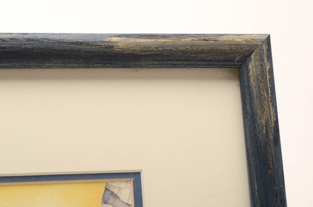 Rosie Cameron Smith Signed Watercolor Painting of a Green Vervet