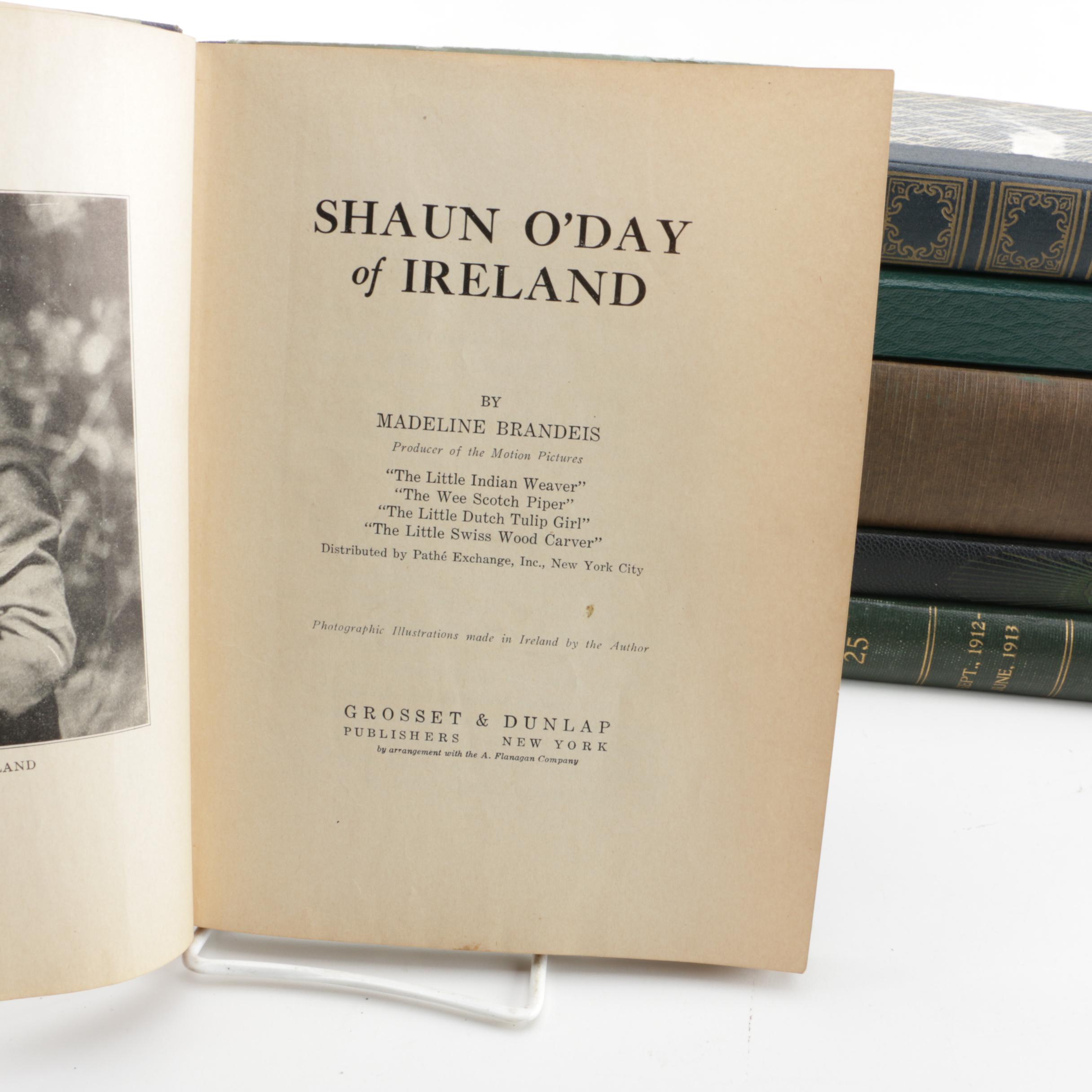 Assorted Vintage Hardcover Books featuring Percy Shelley