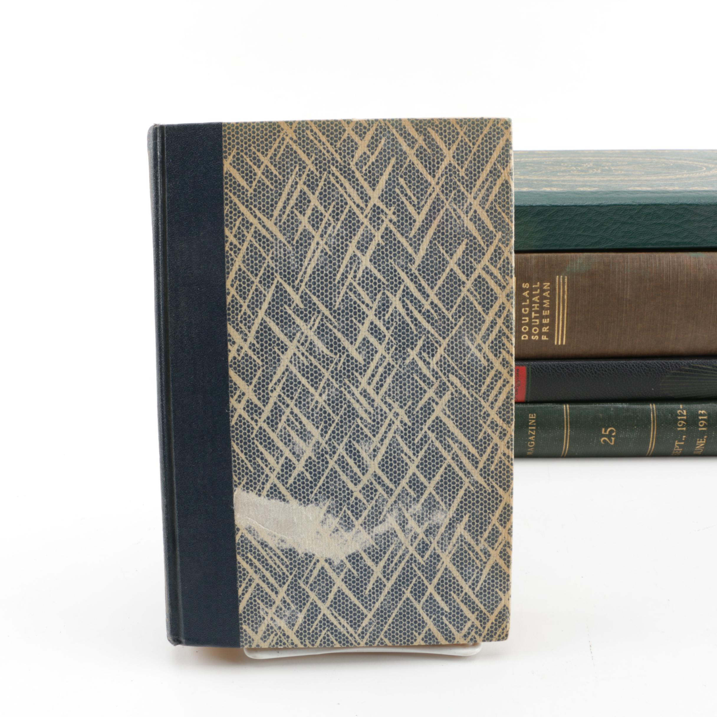 Assorted Vintage Hardcover Books featuring Percy Shelley
