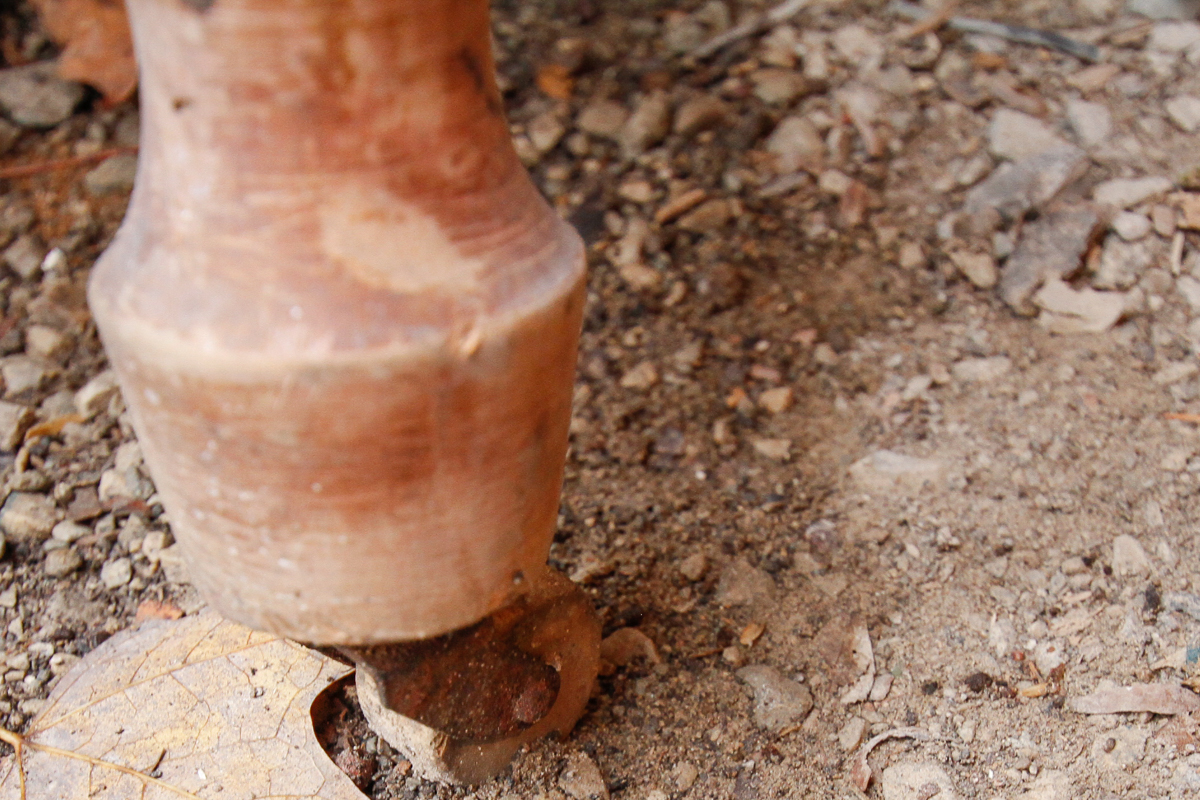 Vintage Wooden Twin Headboard and Footboard
