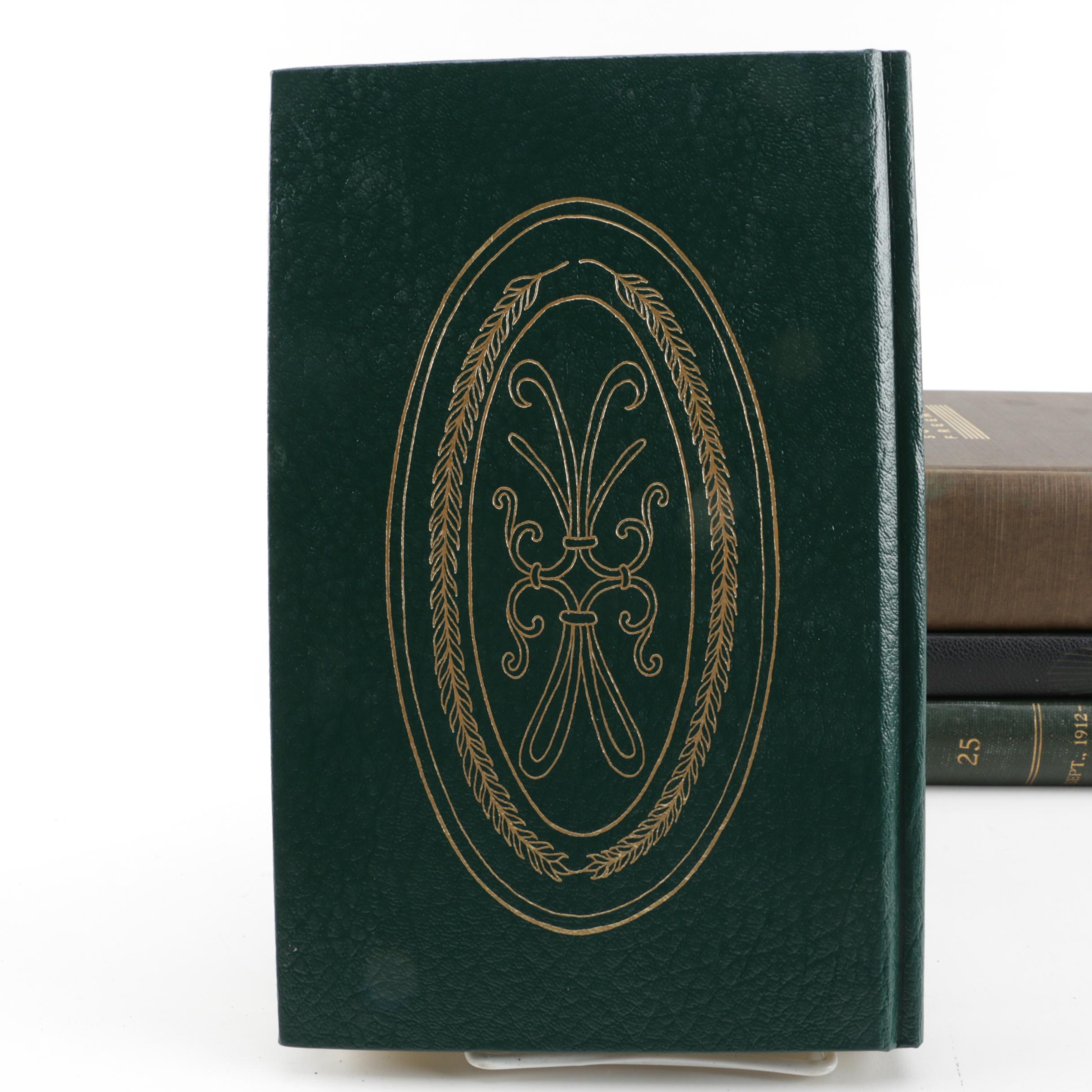 Assorted Vintage Hardcover Books featuring Percy Shelley