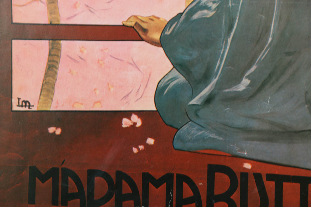 Reproduction Print "Madame Butterfly" Poster