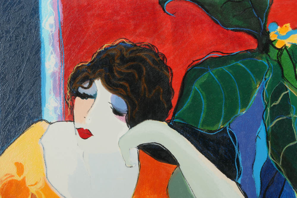 Itzchak Tarkay Limited Edition Serigraph "Sweet Dream"