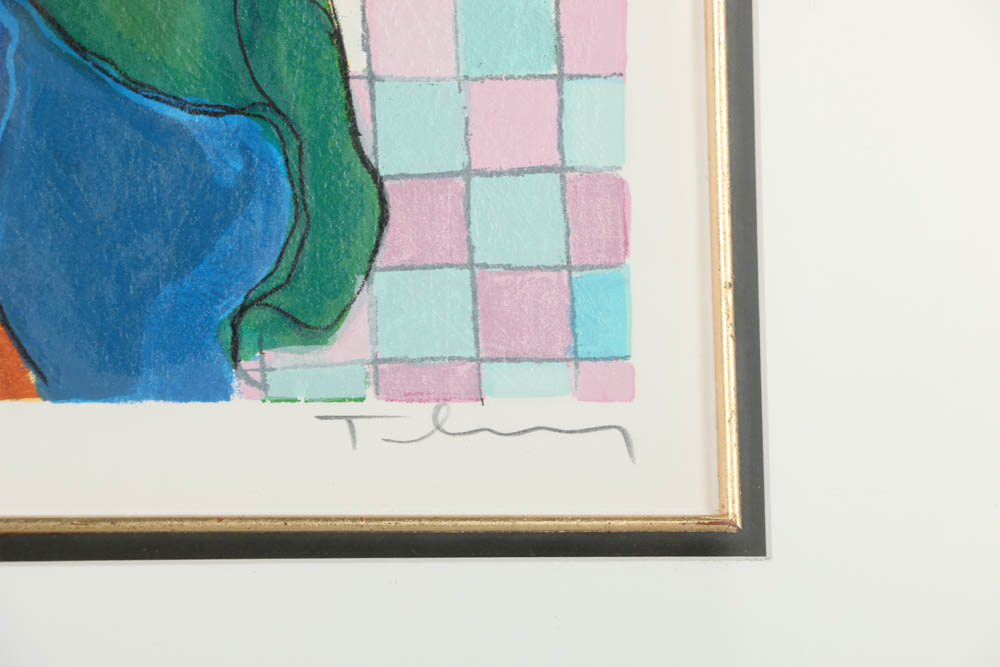 Itzchak Tarkay Limited Edition Serigraph "Sweet Dream"