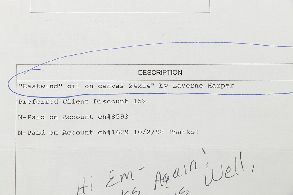 LaVerne Harper Original Oil Painting "Eastwind"