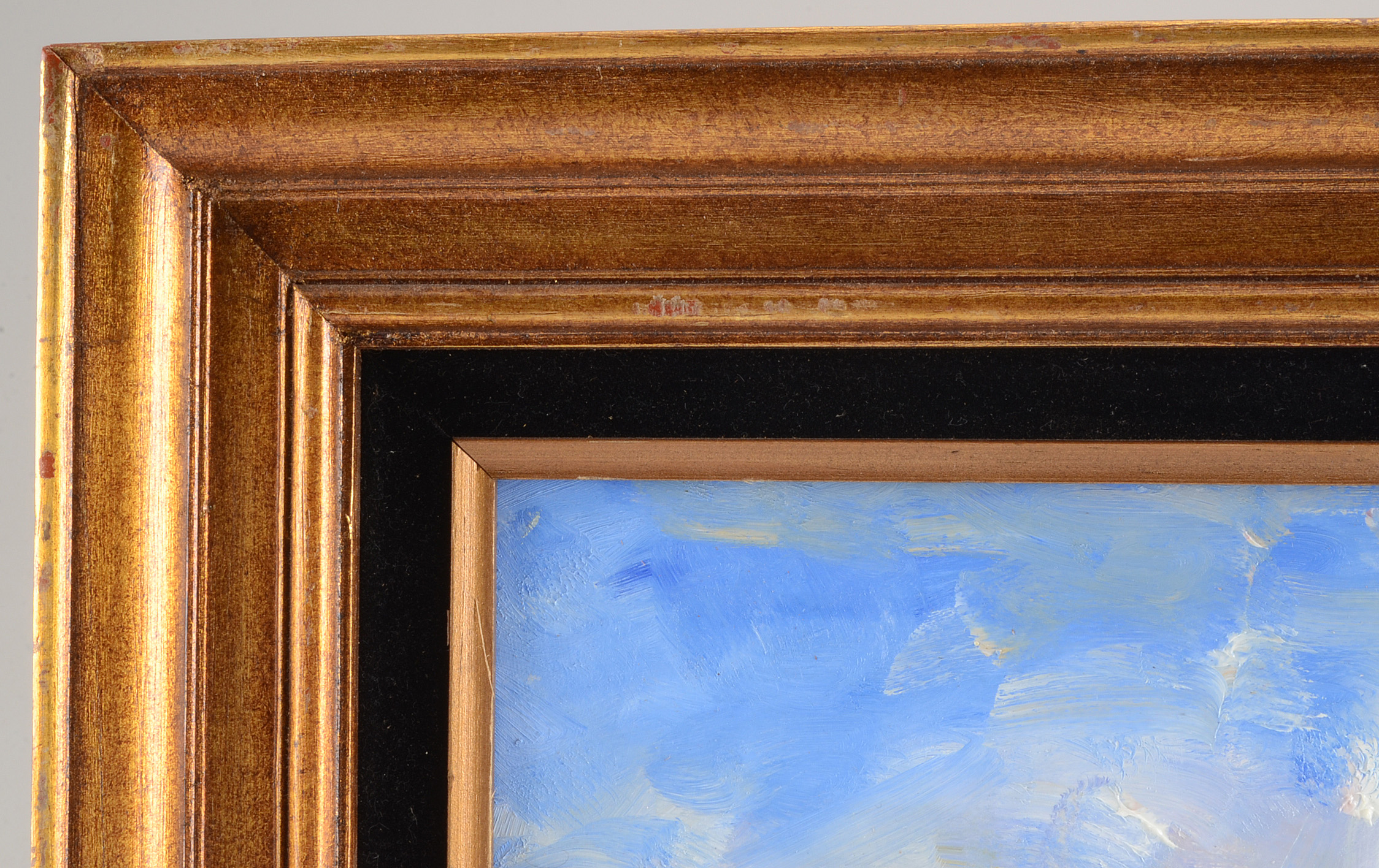 Nino Pippa Oil Painting on Board "The Kite"