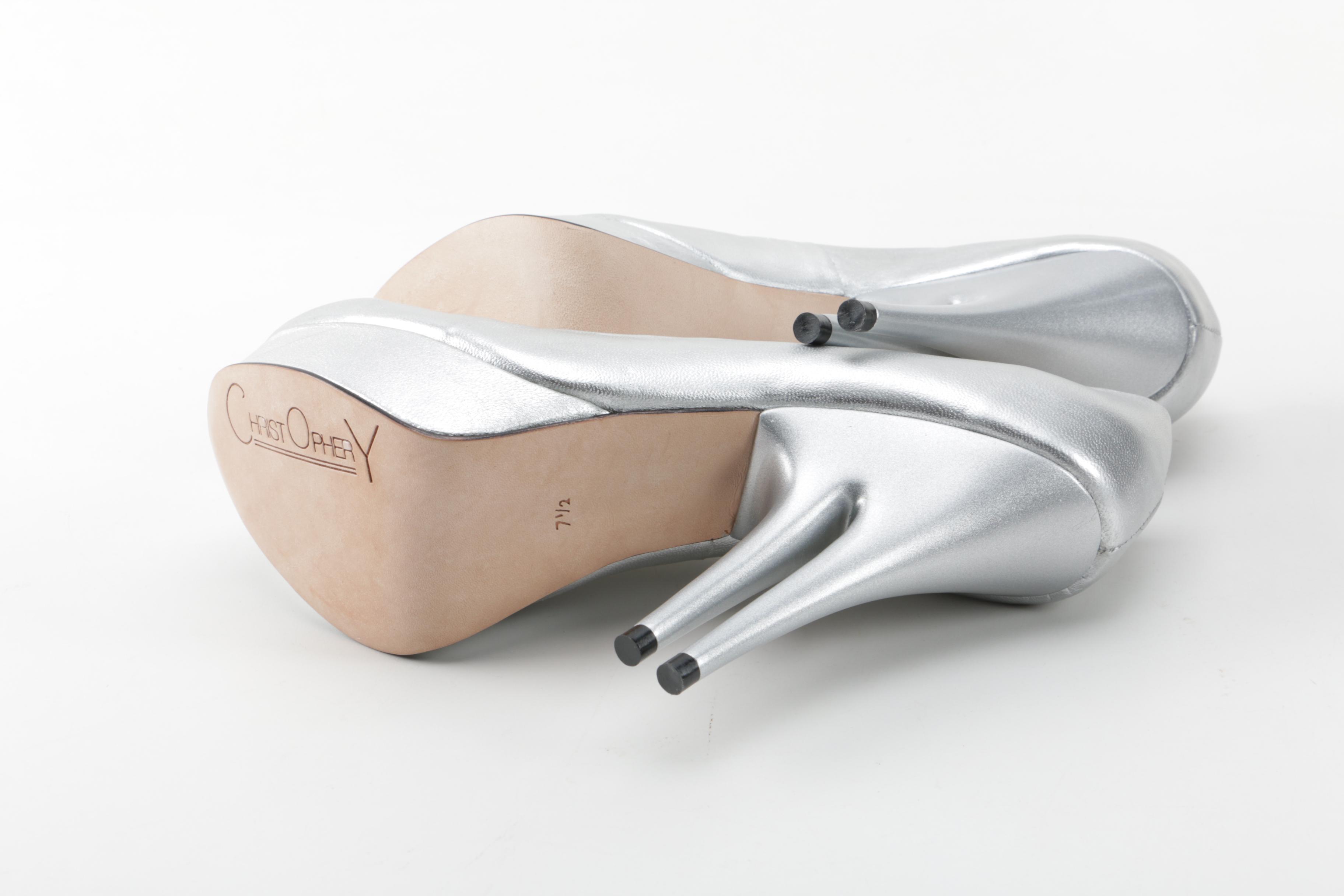 Christopher Coy Collection Prototype  Dual Heeled Stilettos