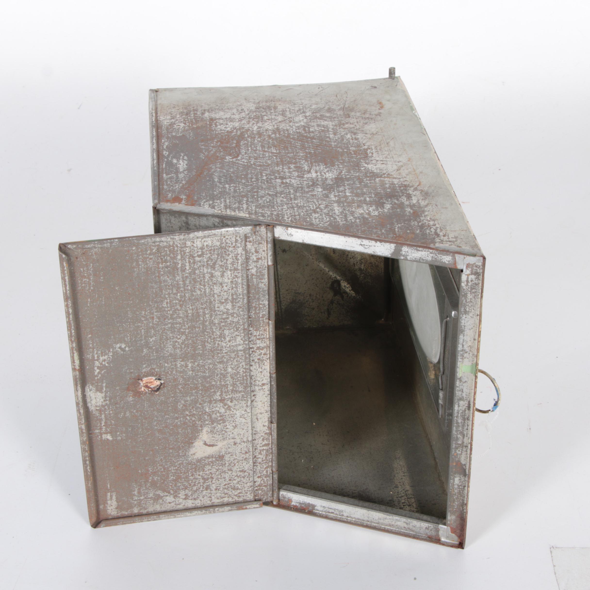 Vintage Wall Mounted Metal Flour Sifter