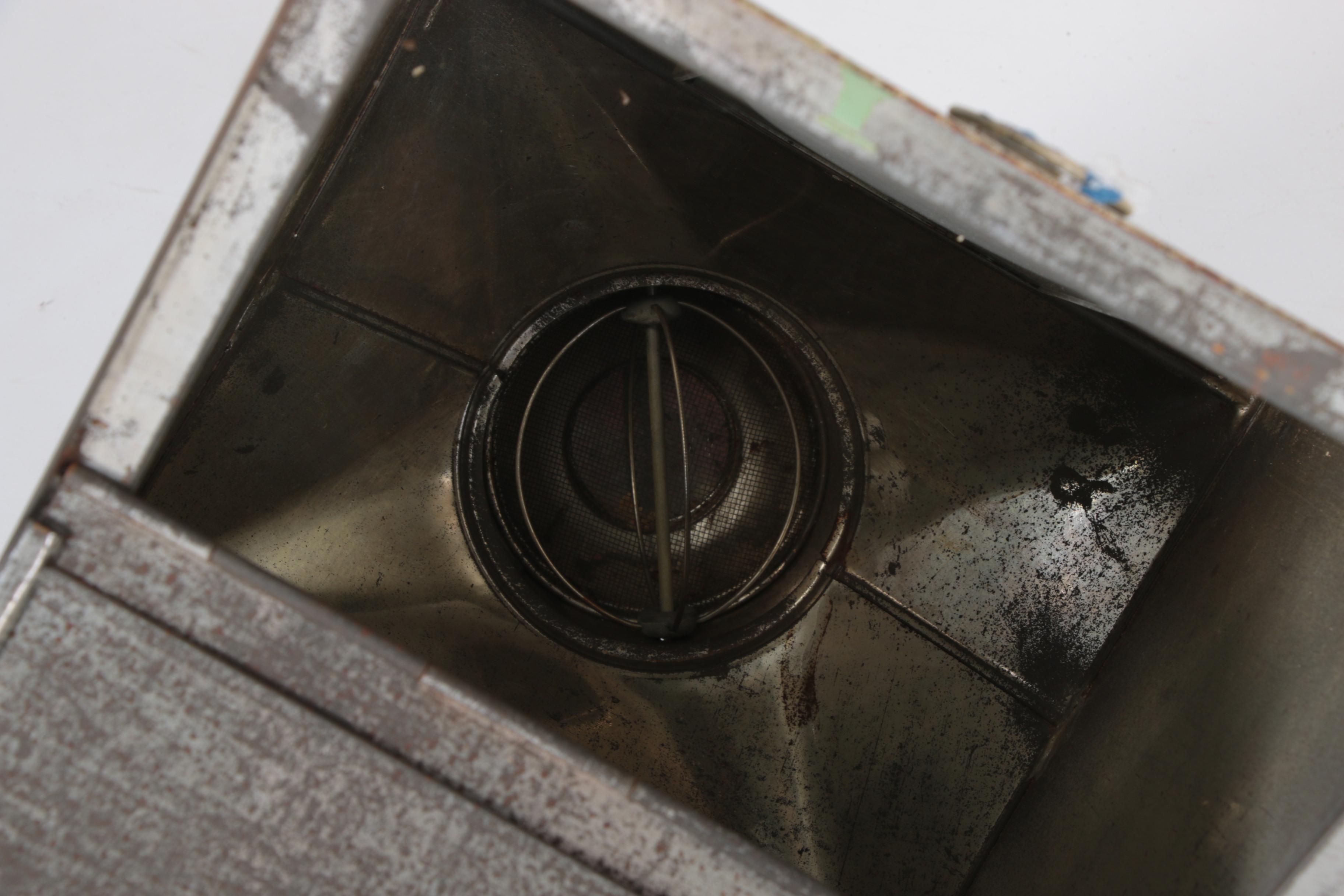 Vintage Wall Mounted Metal Flour Sifter