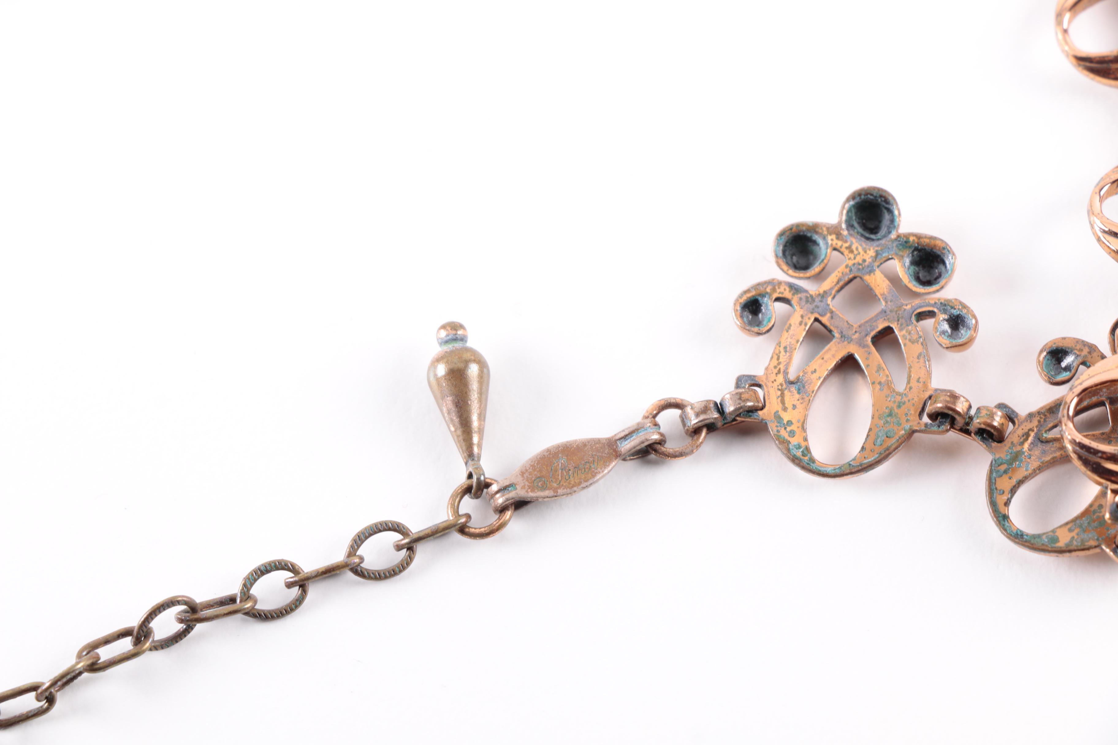 Grouping of Vintage Costume Jewelry Featuring Renoir and Matisse