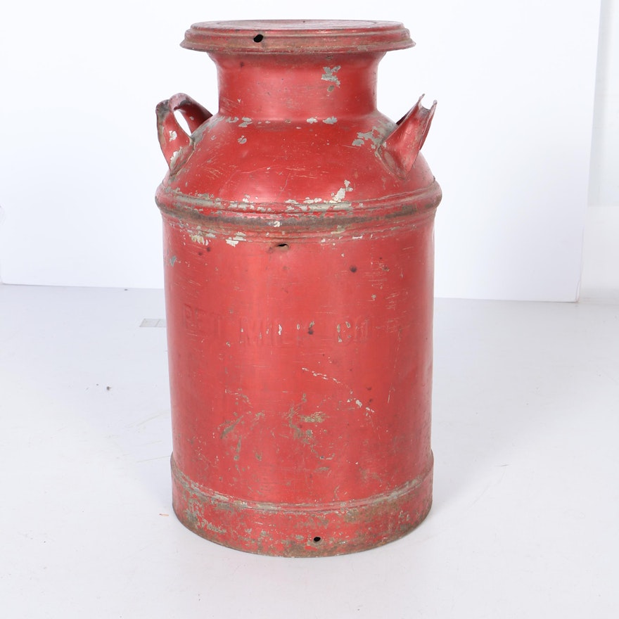 Vintage Decorative Milk Can