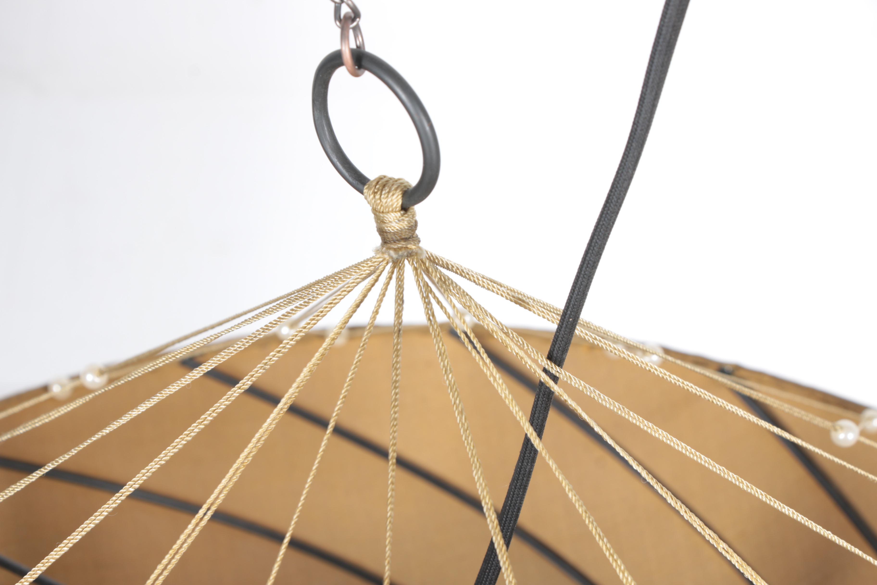 Hanging Silk Ceiling Fixture