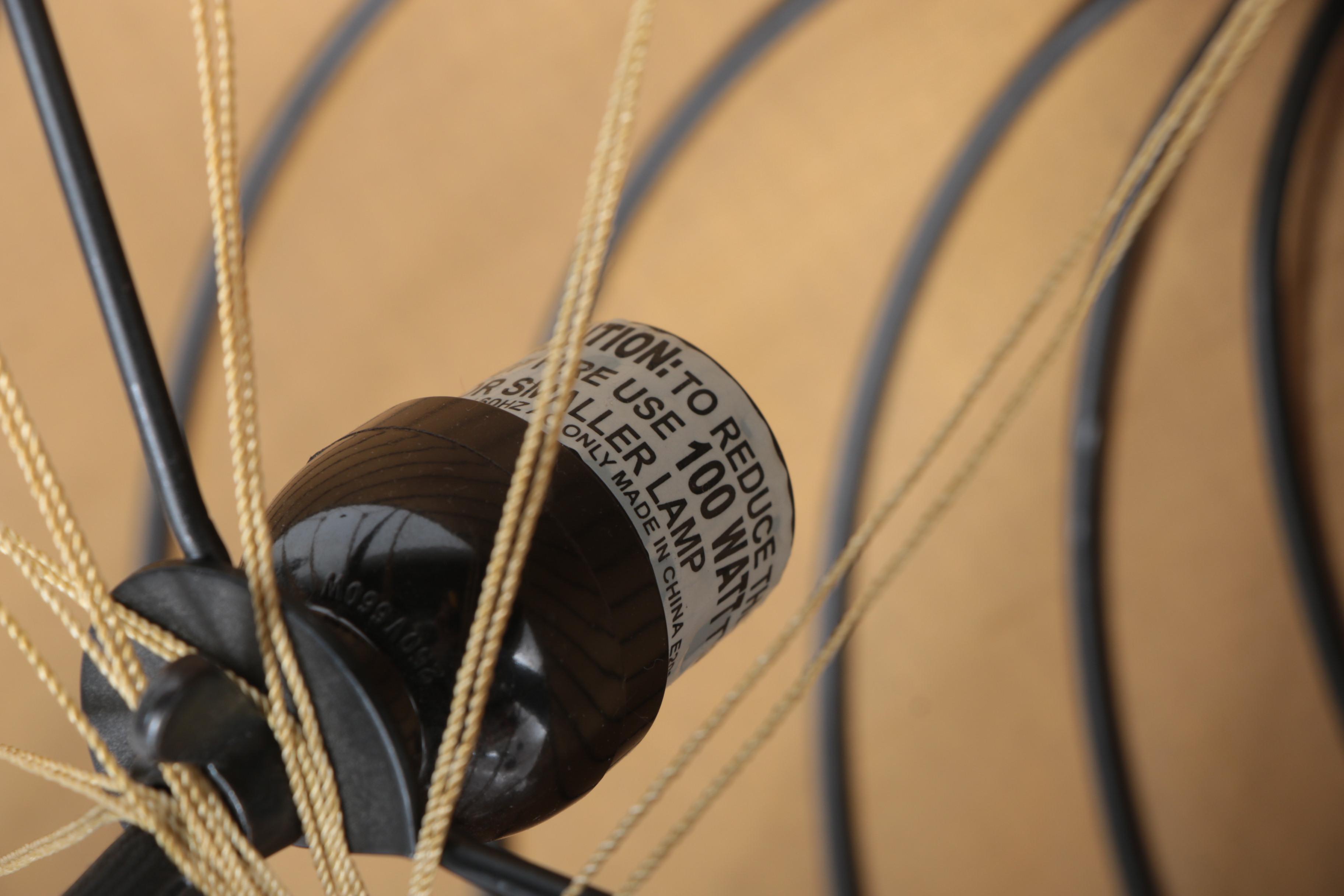 Hanging Silk Ceiling Fixture