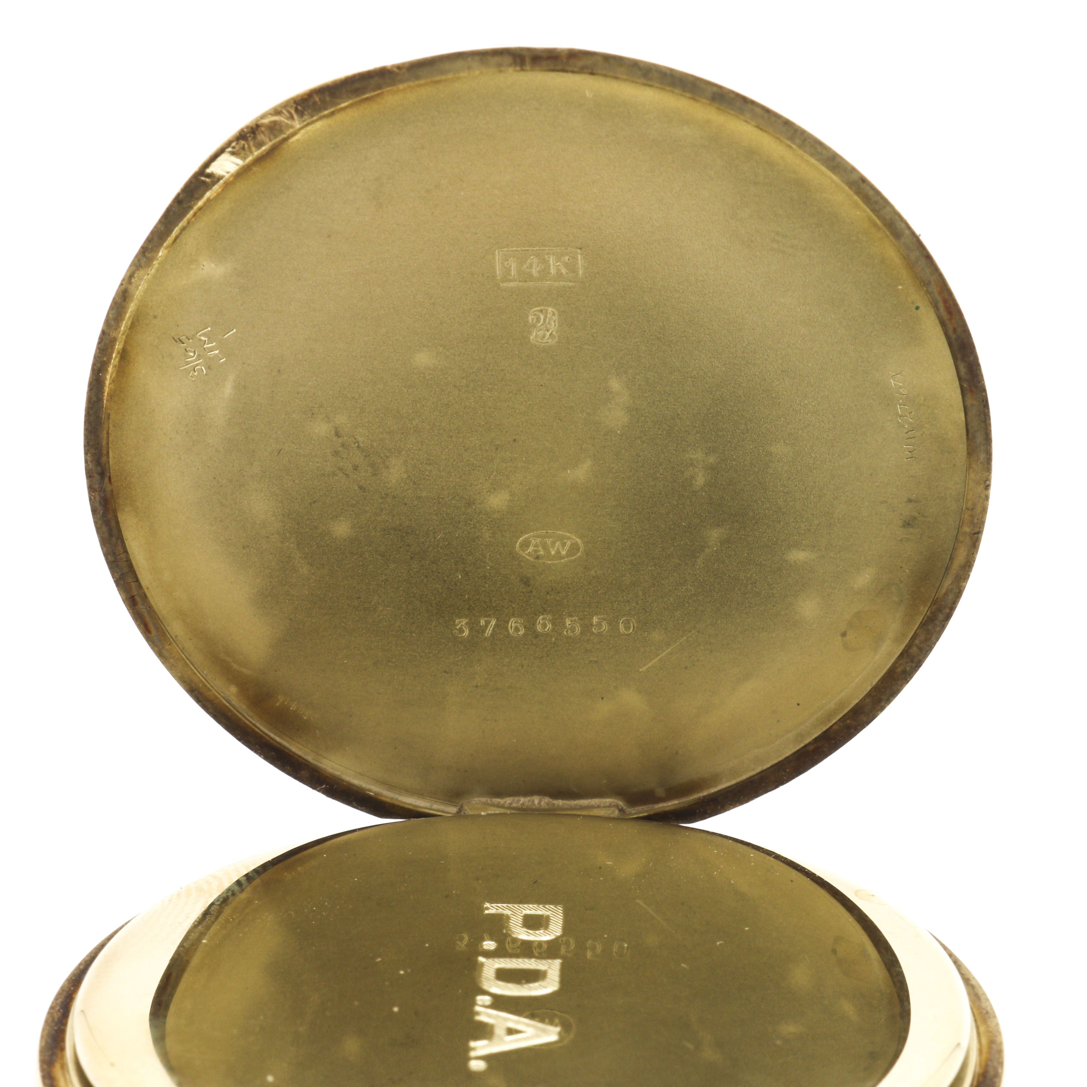 Longines 14K Yellow Gold Open Face Pocket Watch