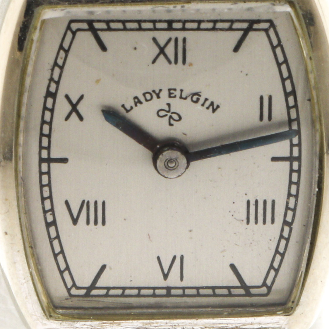 Lady Elgin 14K White Gold and Diamond Watch