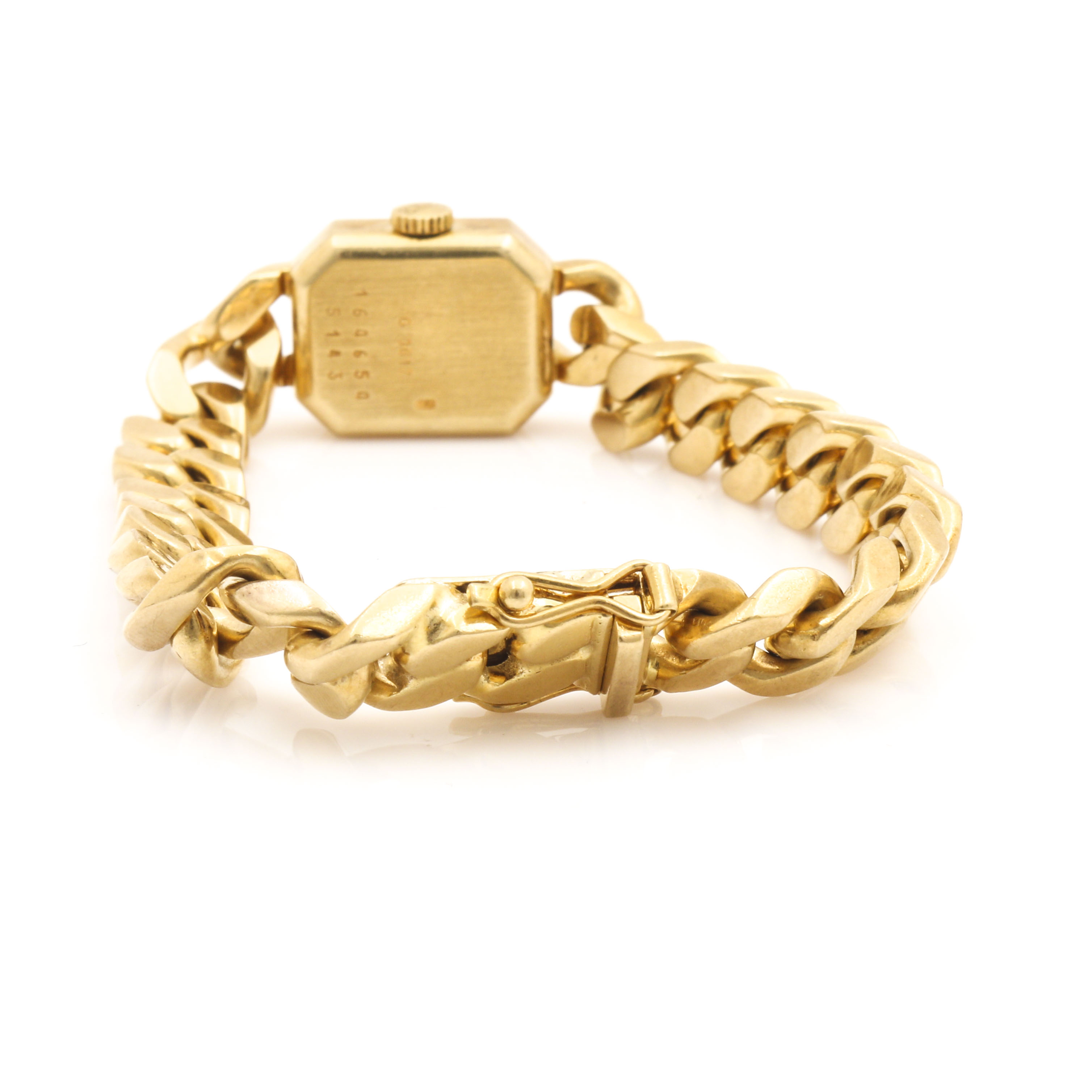 Chopard 18K Yellow Gold Diamond Watch