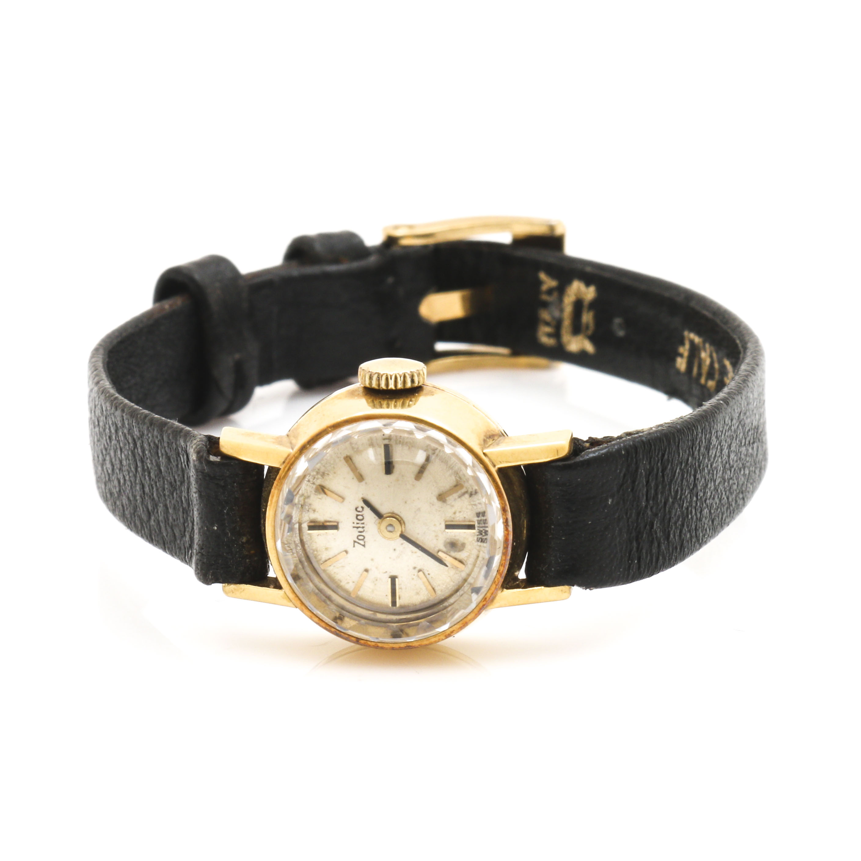 Zodiac 18K Yellow Gold Watch