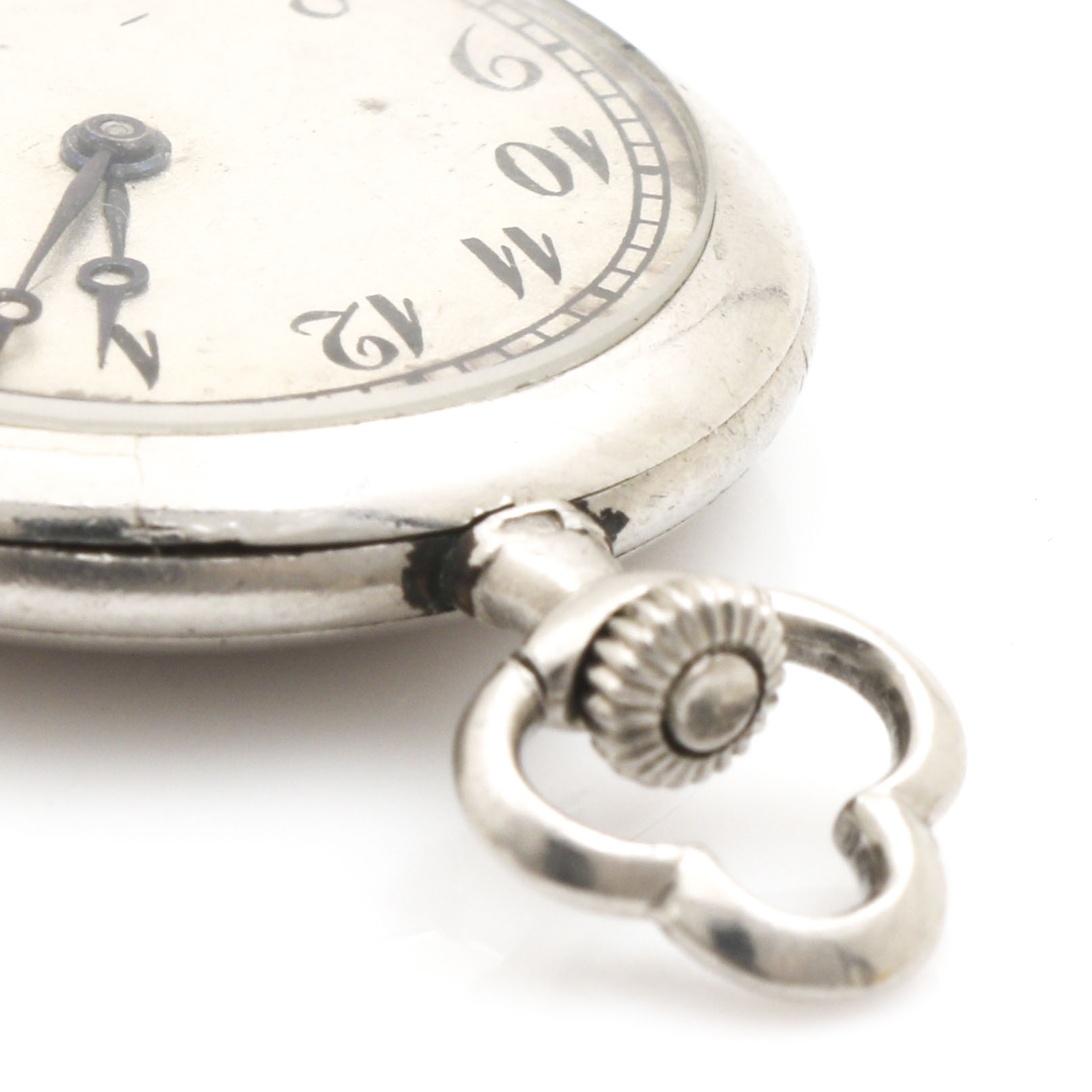 Platinum and Diamond Pendant Pocket Watch