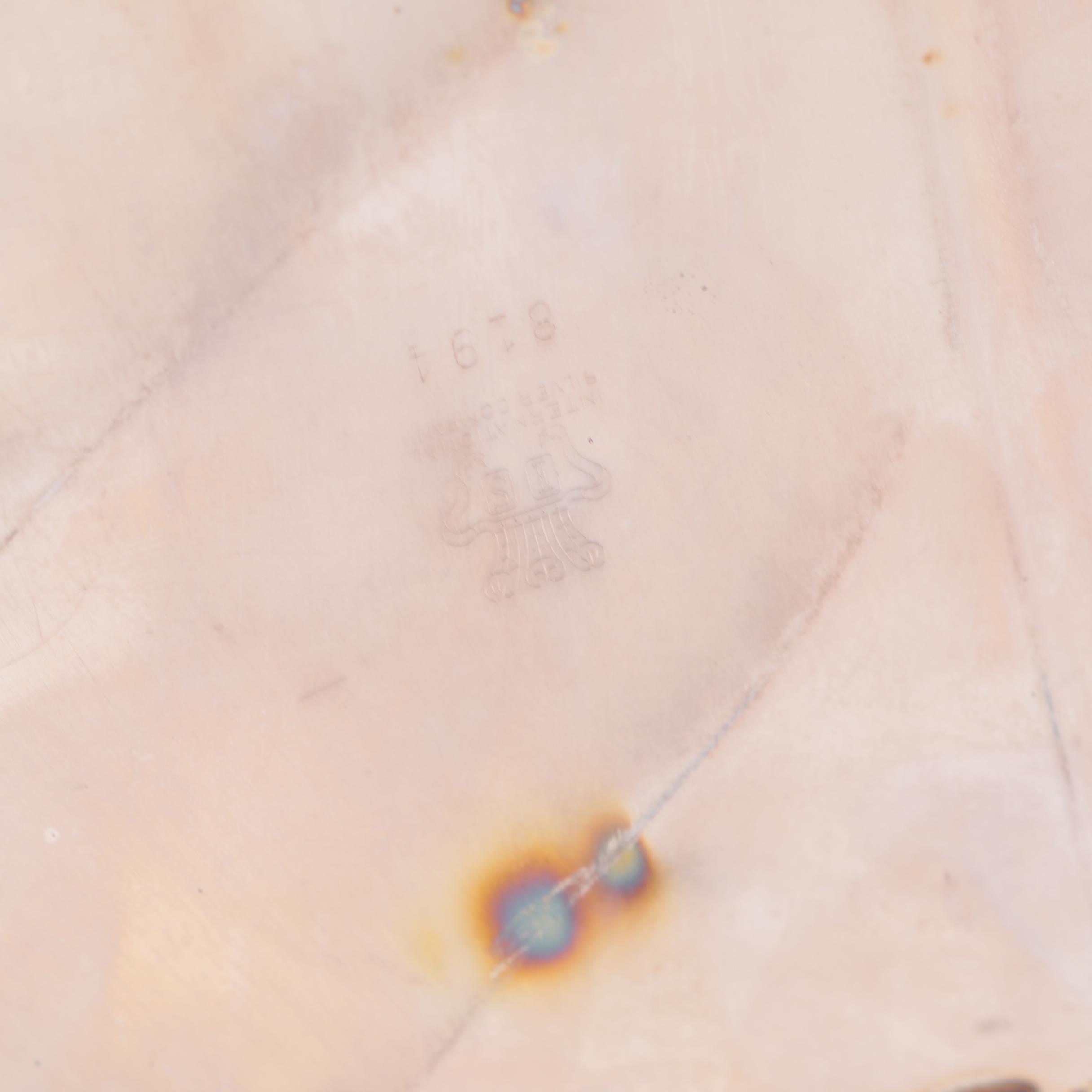 International Silver Co. Leaf-Shaped Platter and Other Silver Plate Serveware