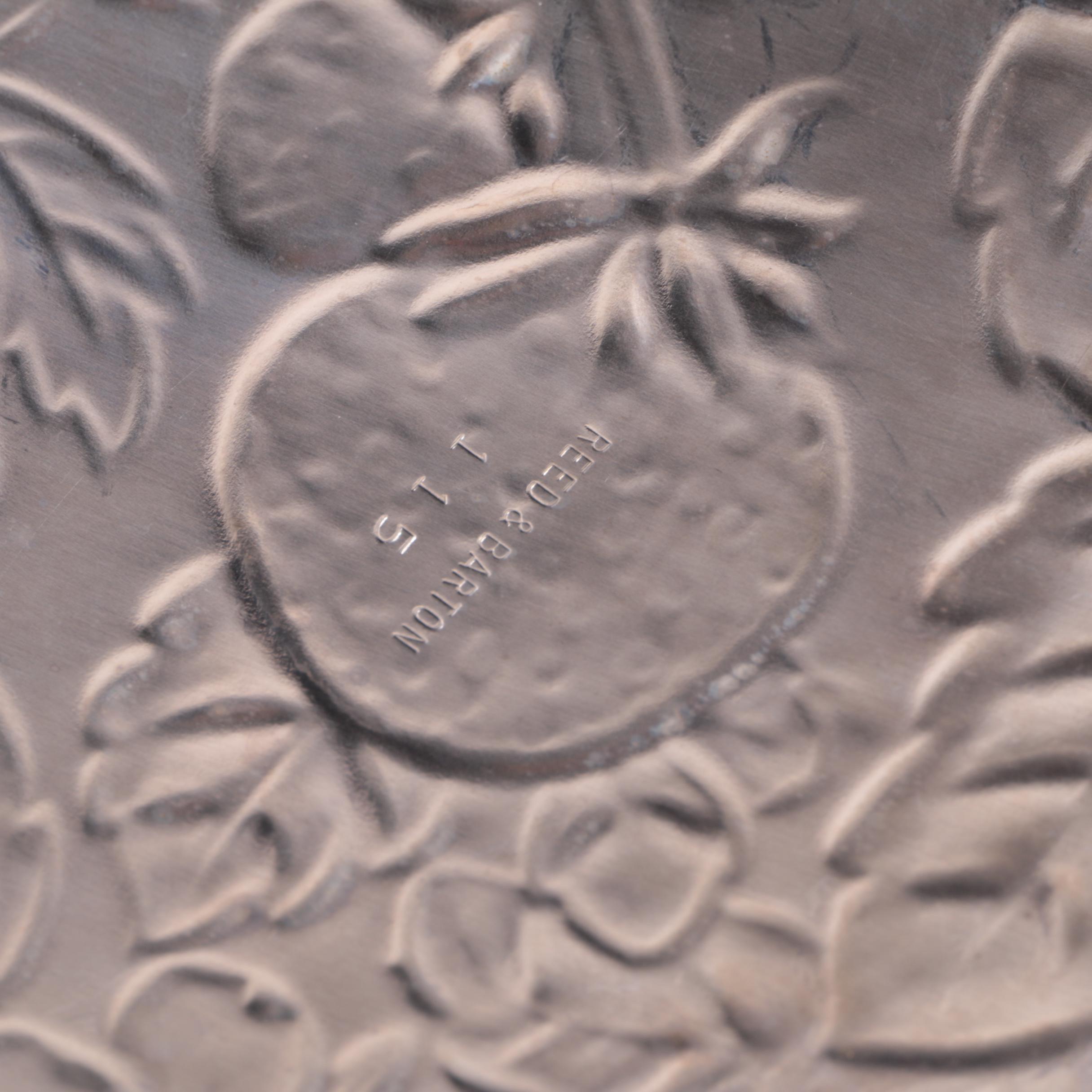 International Silver Co. Leaf-Shaped Platter and Other Silver Plate Serveware