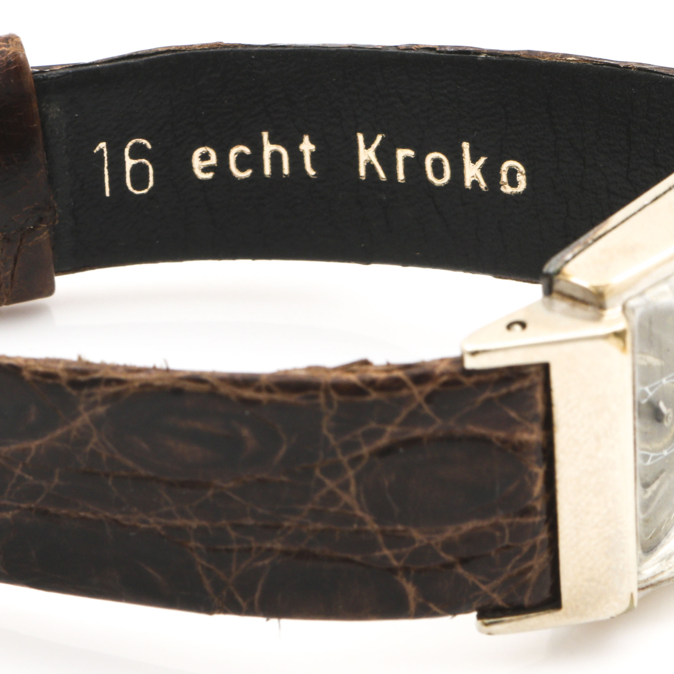 Bulova 10K White Gold Filled Watch