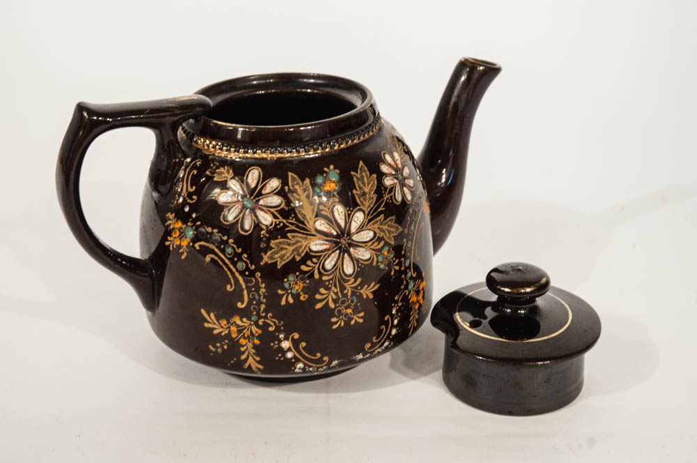 Price Brothers Black English Tea Pot