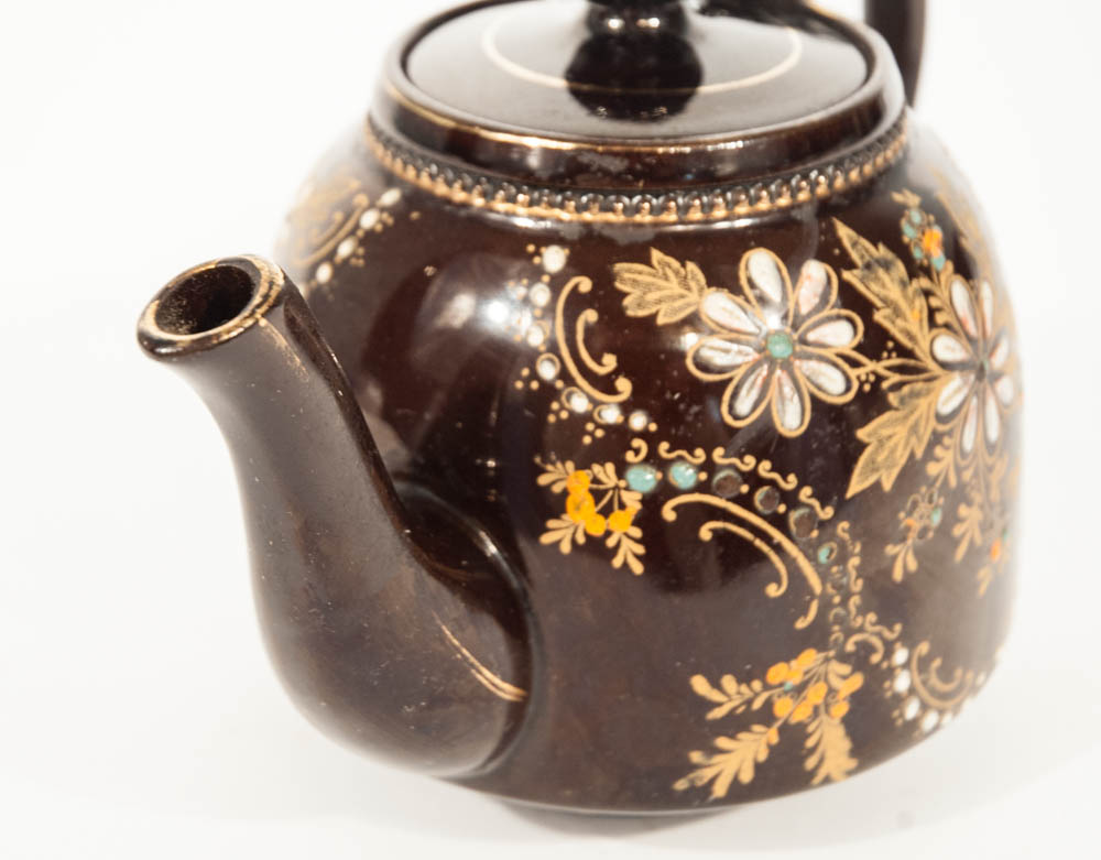 Price Brothers Black English Tea Pot