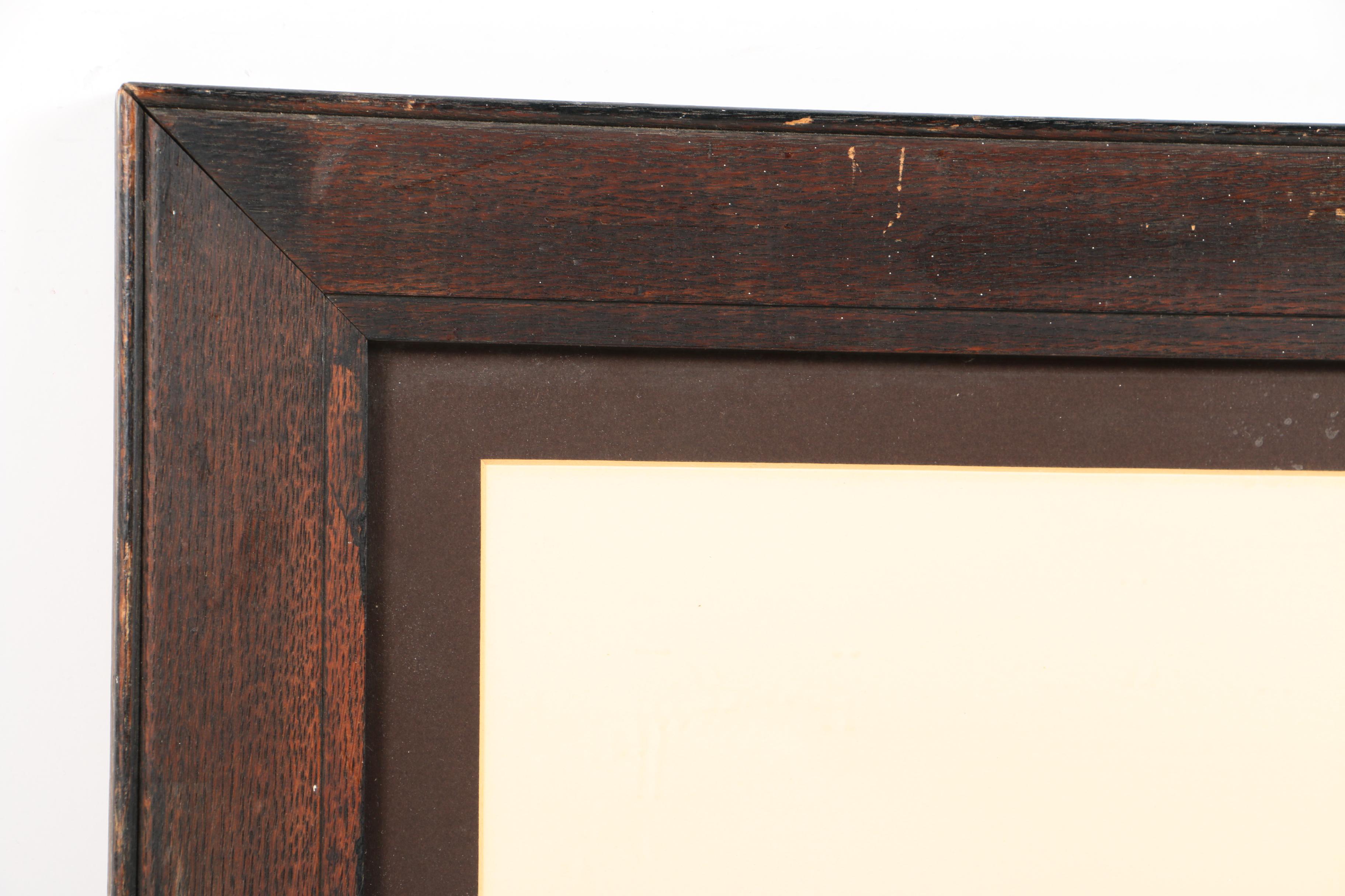 Sigmund Abeles Limited Edition Lithograph "Woman with Cat"