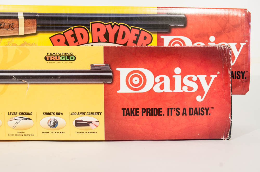 Daisy BB Rifles Including the Red Ryder and Buck 400 Models