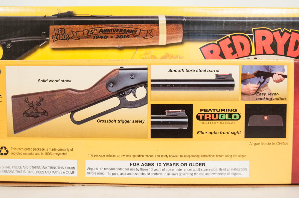 Daisy BB Rifles Including the Red Ryder and Buck 400 Models